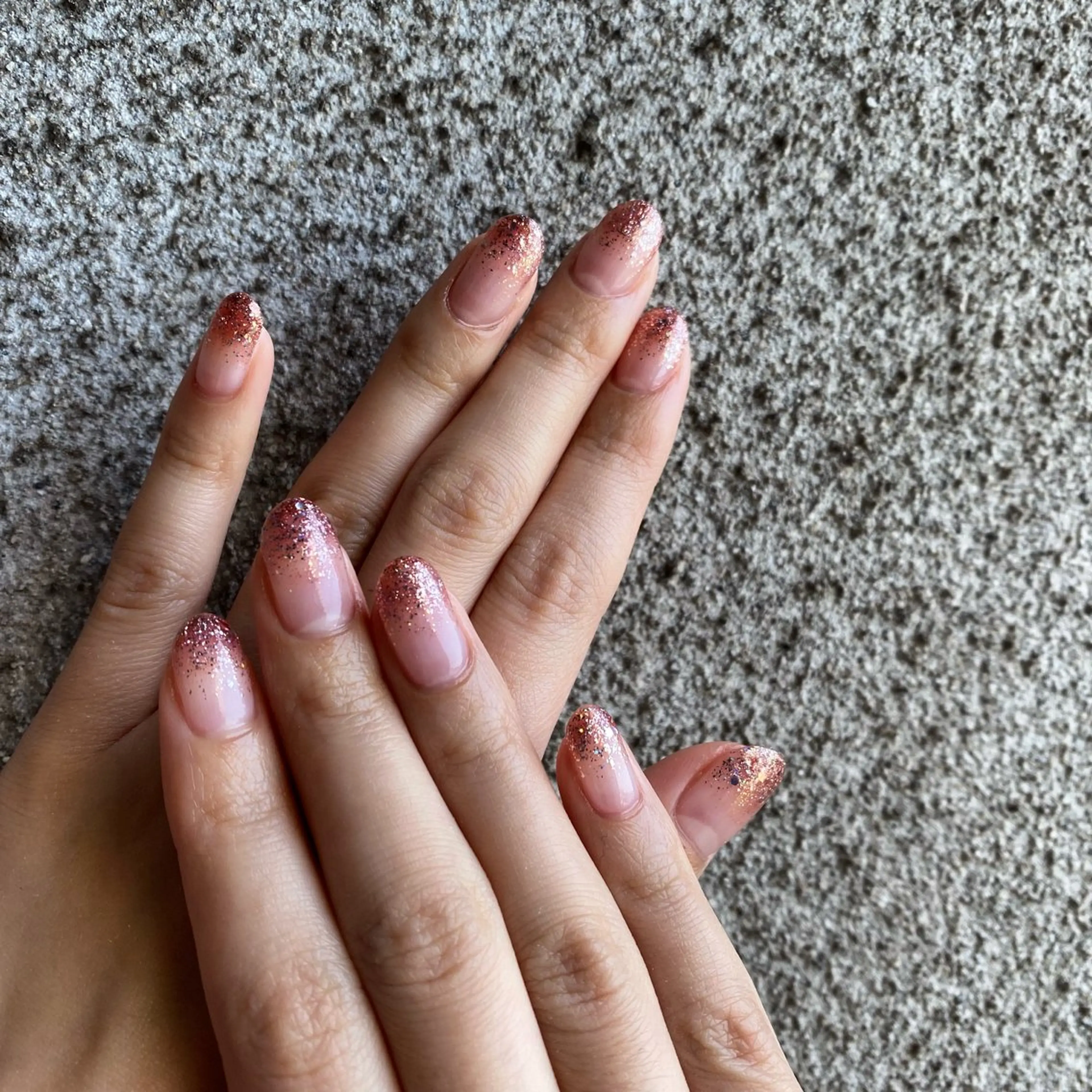 ネイル ラメ(グリッター) ラメグラデーション ワンカラーネイル lol's所属・lol's na2のネイルデザイン