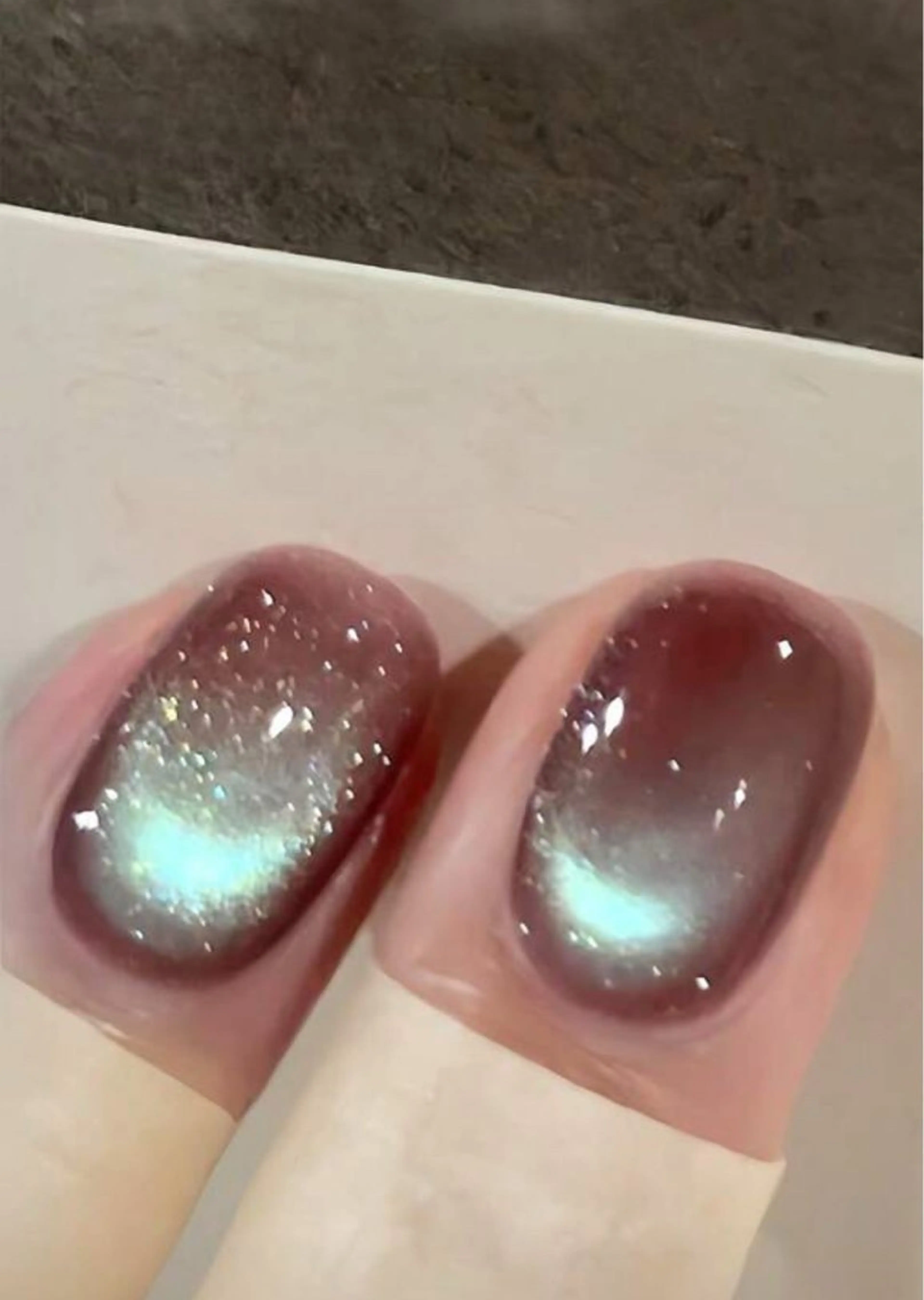 ネイル マグネットネイル Ribbonnail salonのネイルデザイン