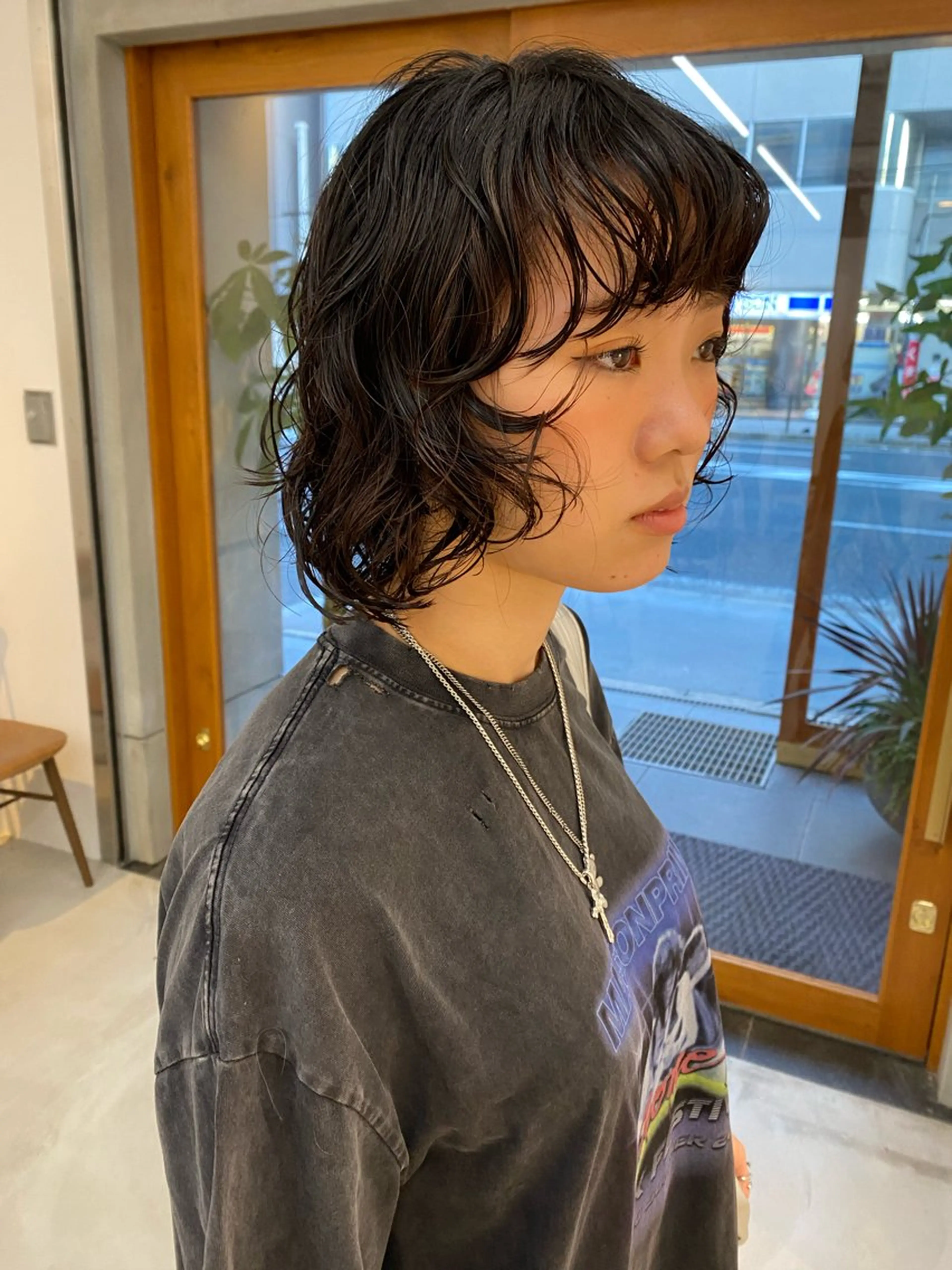 cut＋perm🩶🩵の写真