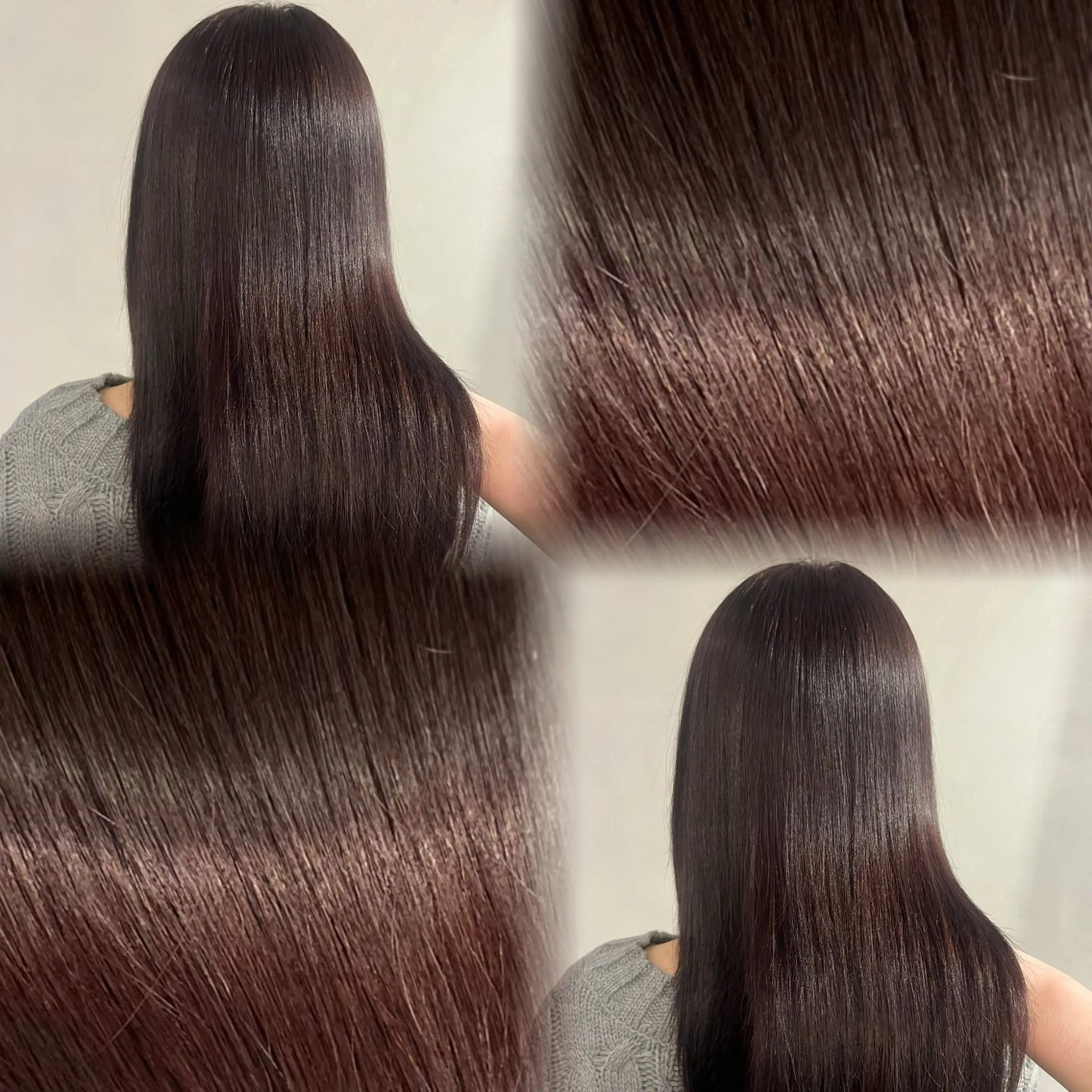 ロング カラー ブリーチ ブリーチなしカラー レッドカラー ヘアカラー トリートメント ヘッドスパ ヘアセット 新宿/透明感カラー ×艶髪TR/SAYAのヘアスタイル