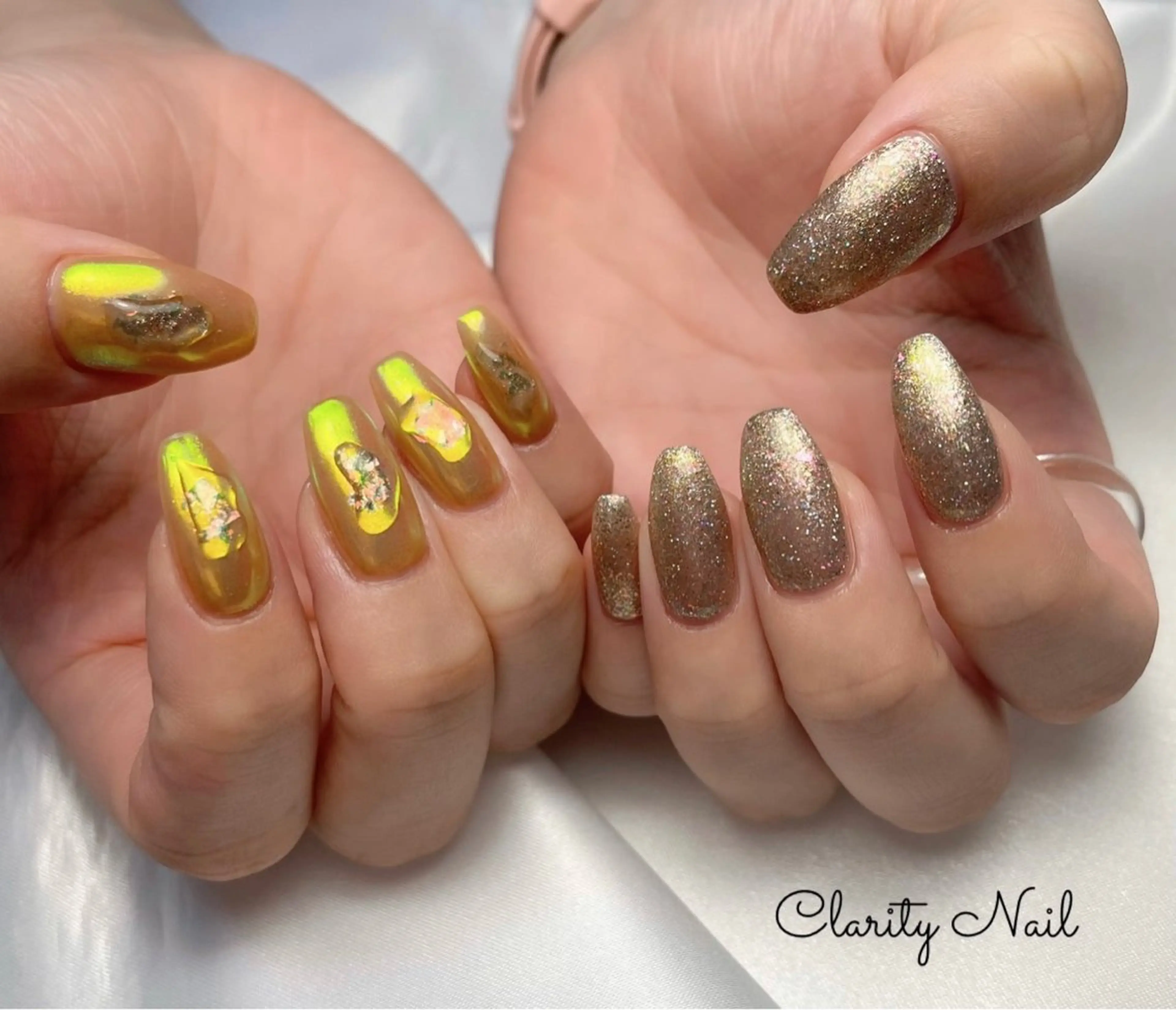 ネイル アートネイル 持ち込み ハンドネイル Clarity Nailのネイルデザイン