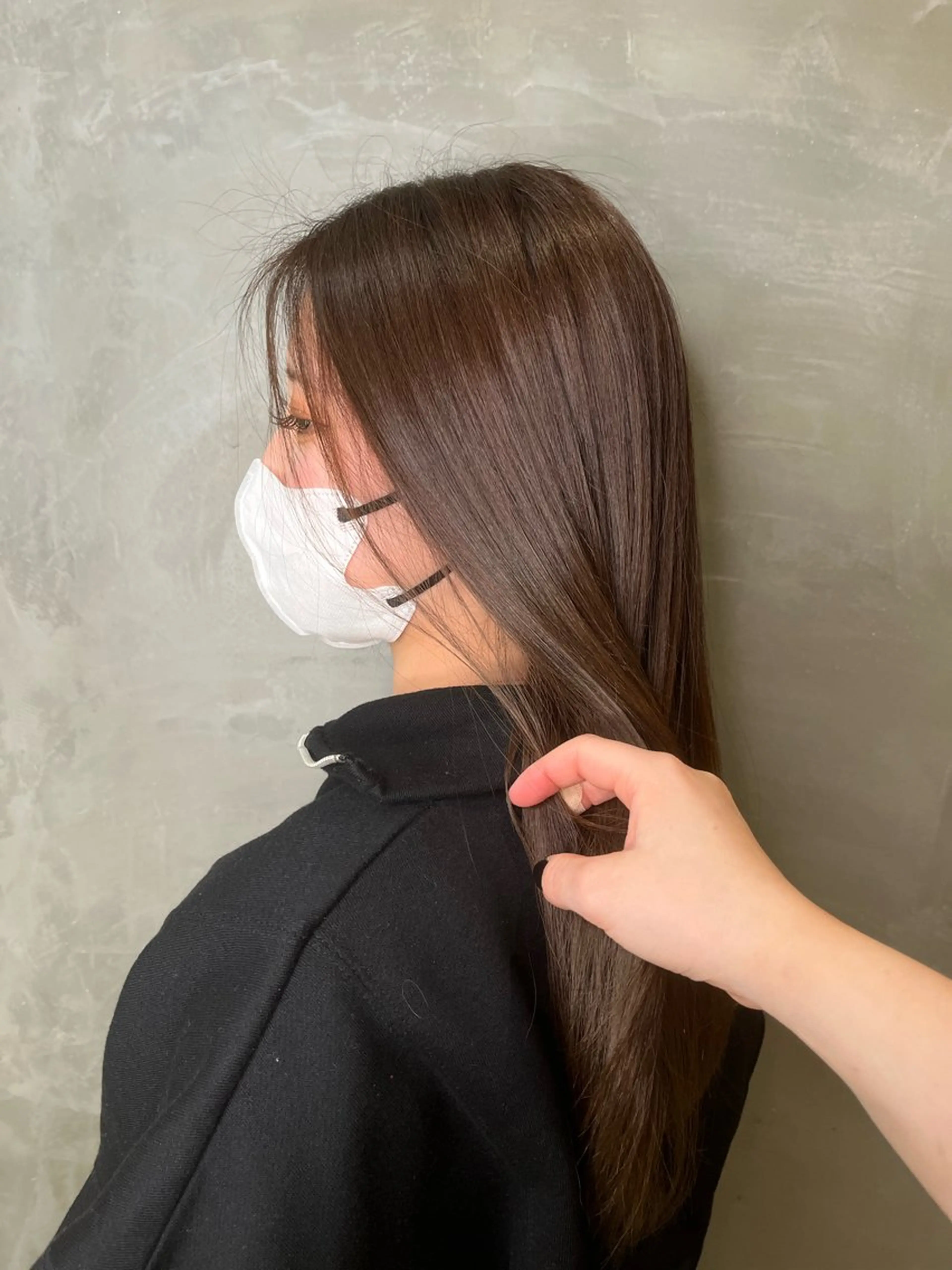 ロング カラー ヘアアレンジ 渡邊 彩乃のヘアスタイル