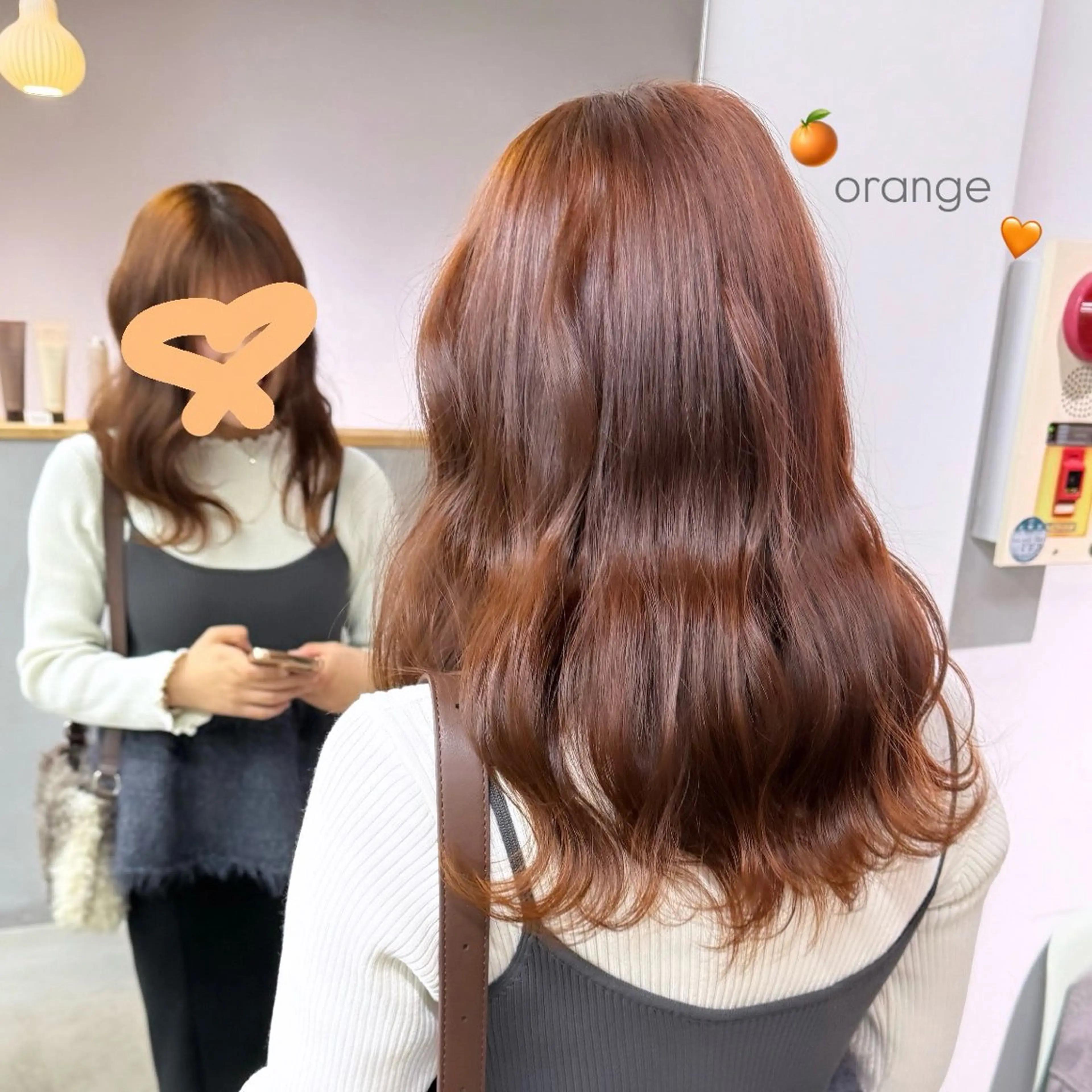 カラー＋髪質改善トリートメントの写真