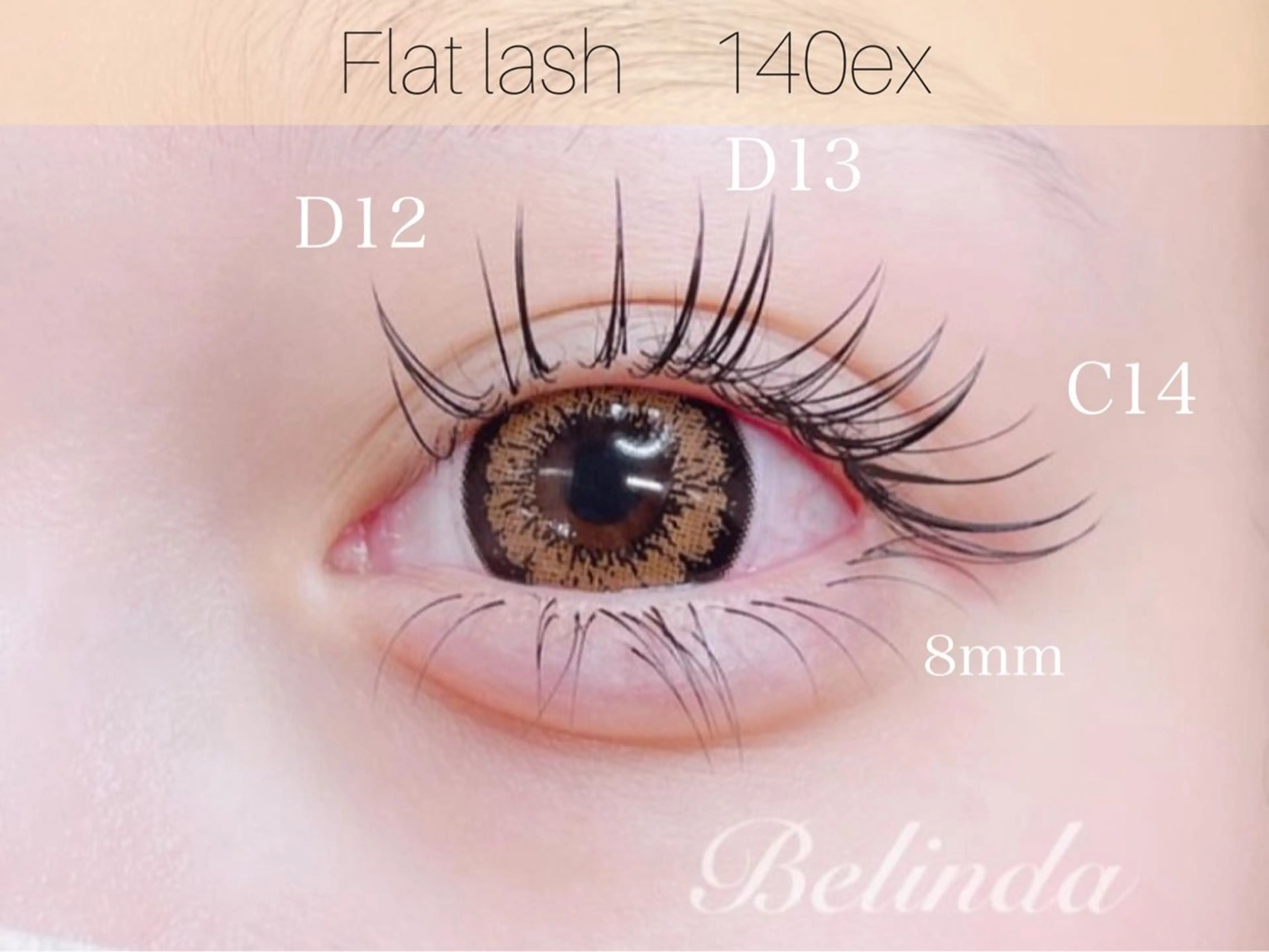 🌈フラットラッシュ140本(ブラック/ディープオリーブ/グレージュ)オフなしの写真