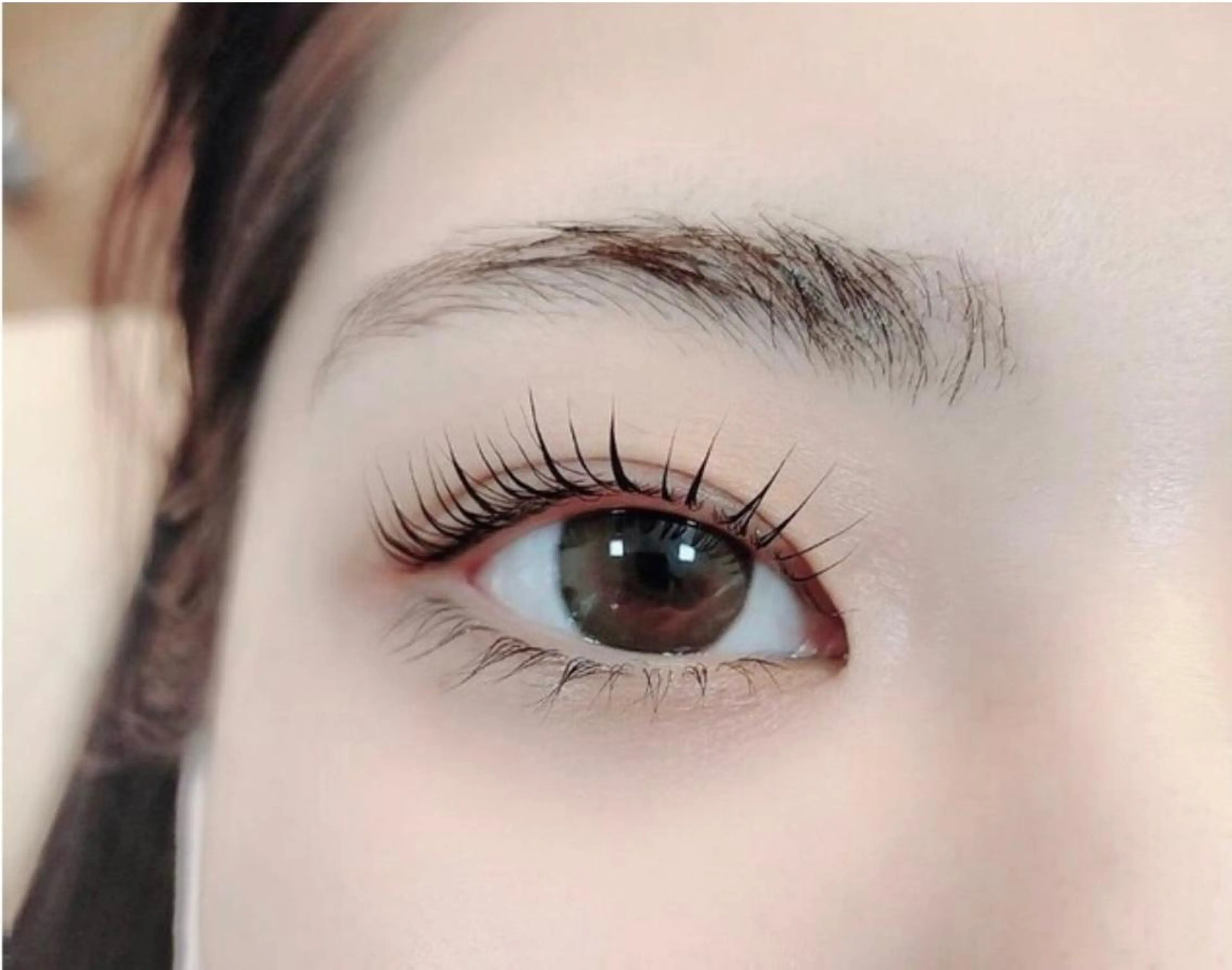 マツエク・マツパ パリジェンヌラッシュリフト 一重×まつ毛パーマ eye・nail salon fixlash 江坂店所属・アイリスト AYAのマツエク・マツパデザイン