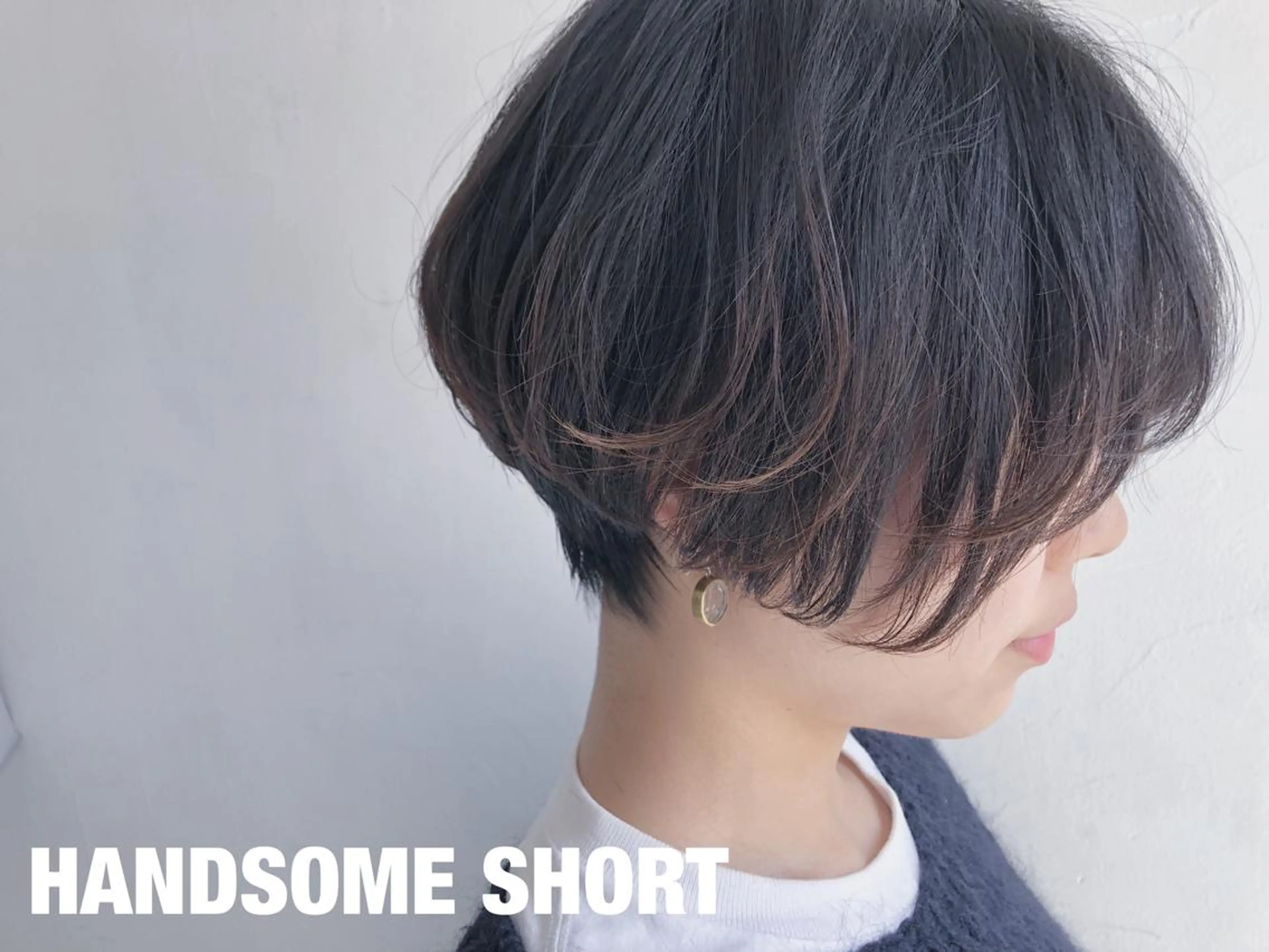 ショート ハンサムショート ショートヘア カット 関 京磨のヘアスタイル