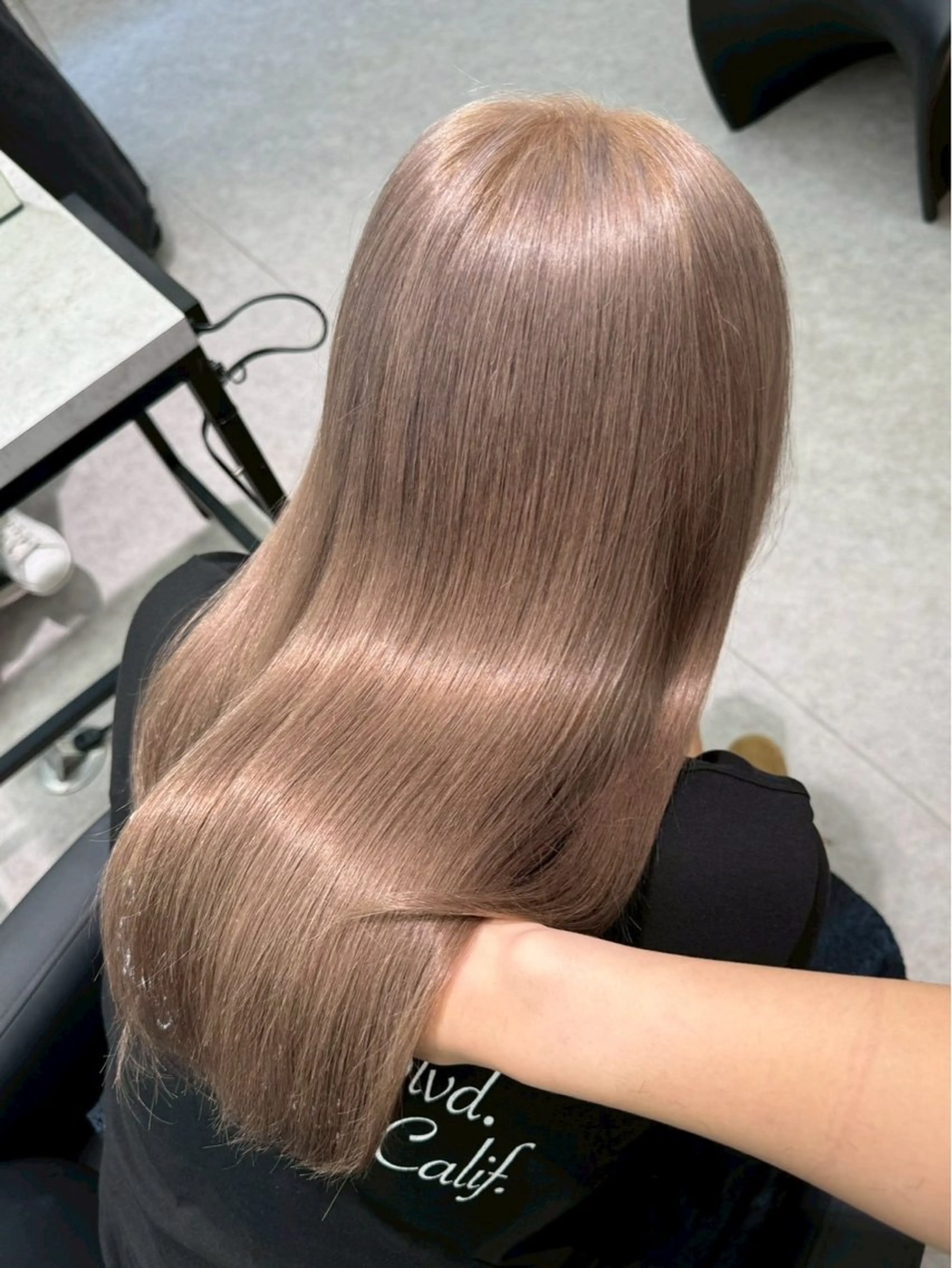 カラー ヘアカラー ミルクティー/渋谷 shunta🌟🌟のヘアスタイル