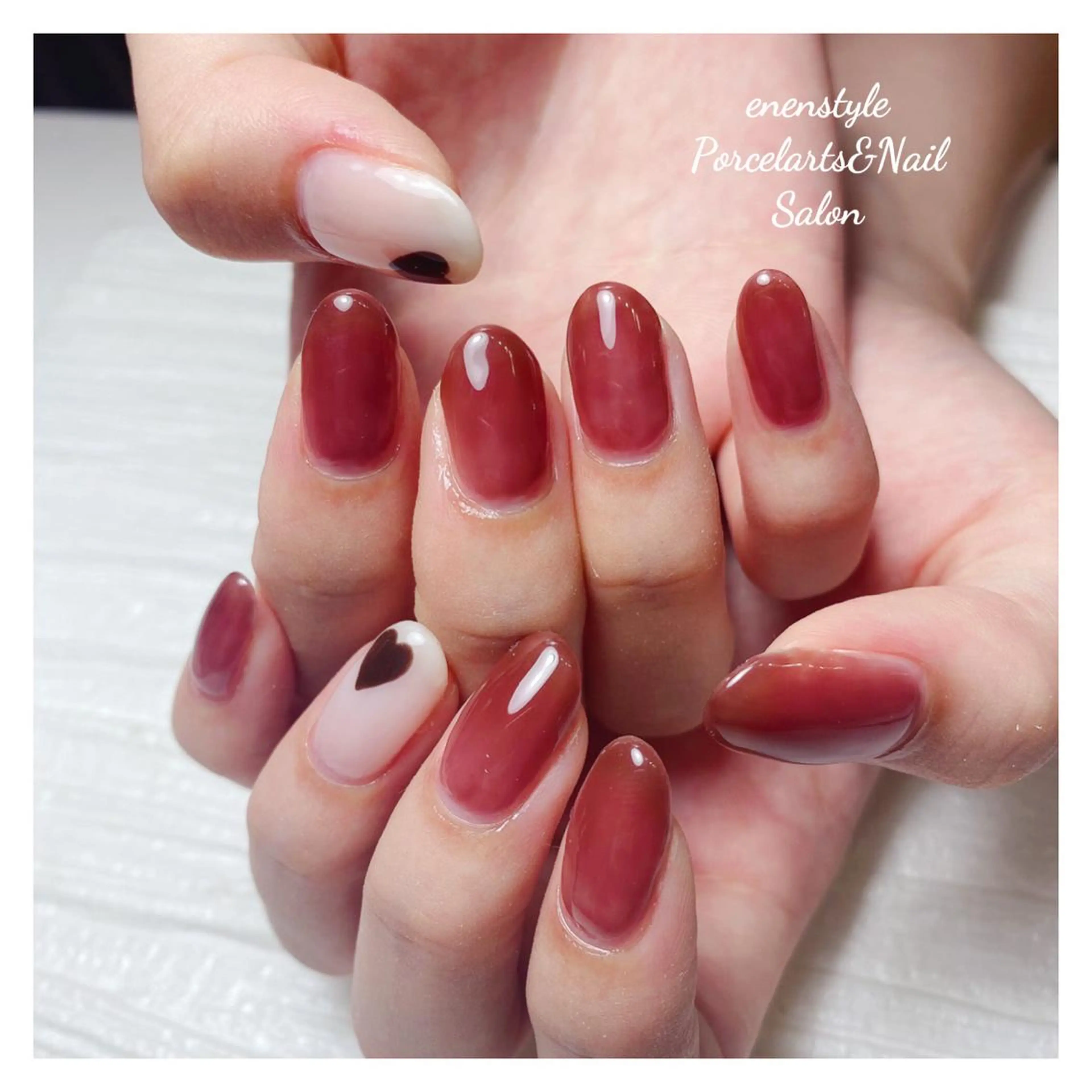 ミディアム ネイル 👑enen style👑のネイルデザイン