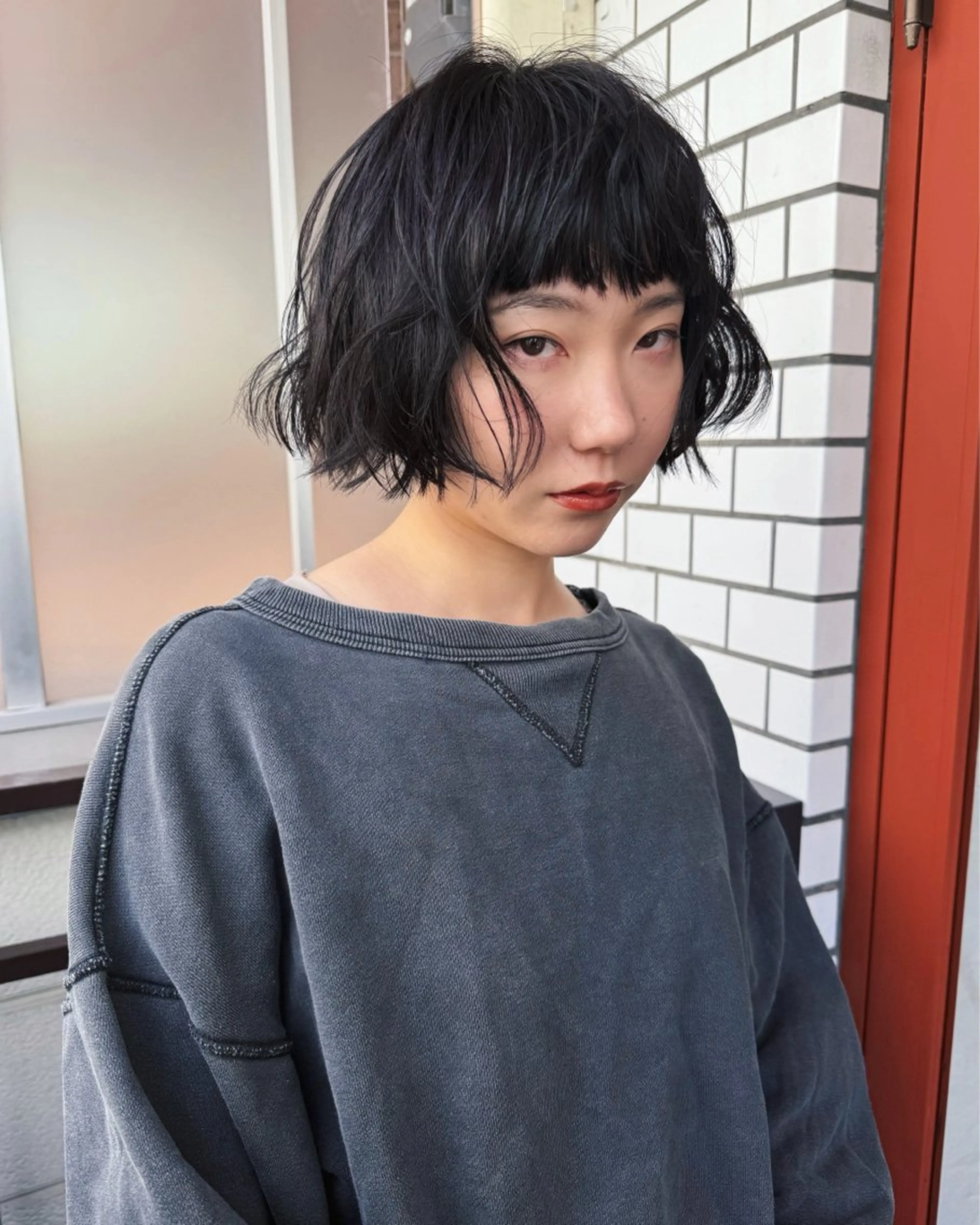 ショート カラー ヘアカラー ハイトーン/デザイン /ひさやのヘアスタイル