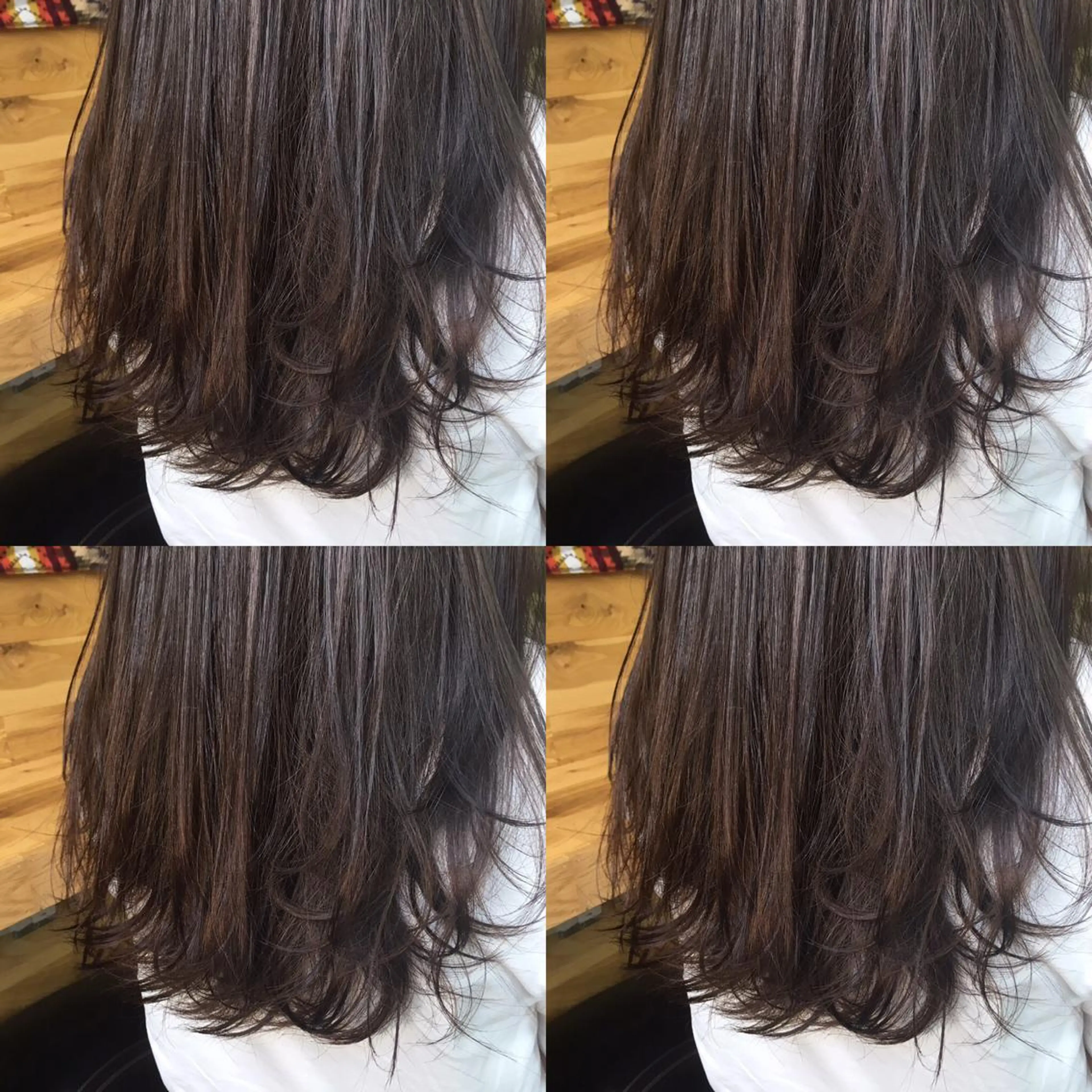 セミロング カラー ヘアアレンジ L:der's by u-realm所属・植松 勇太のヘアスタイル