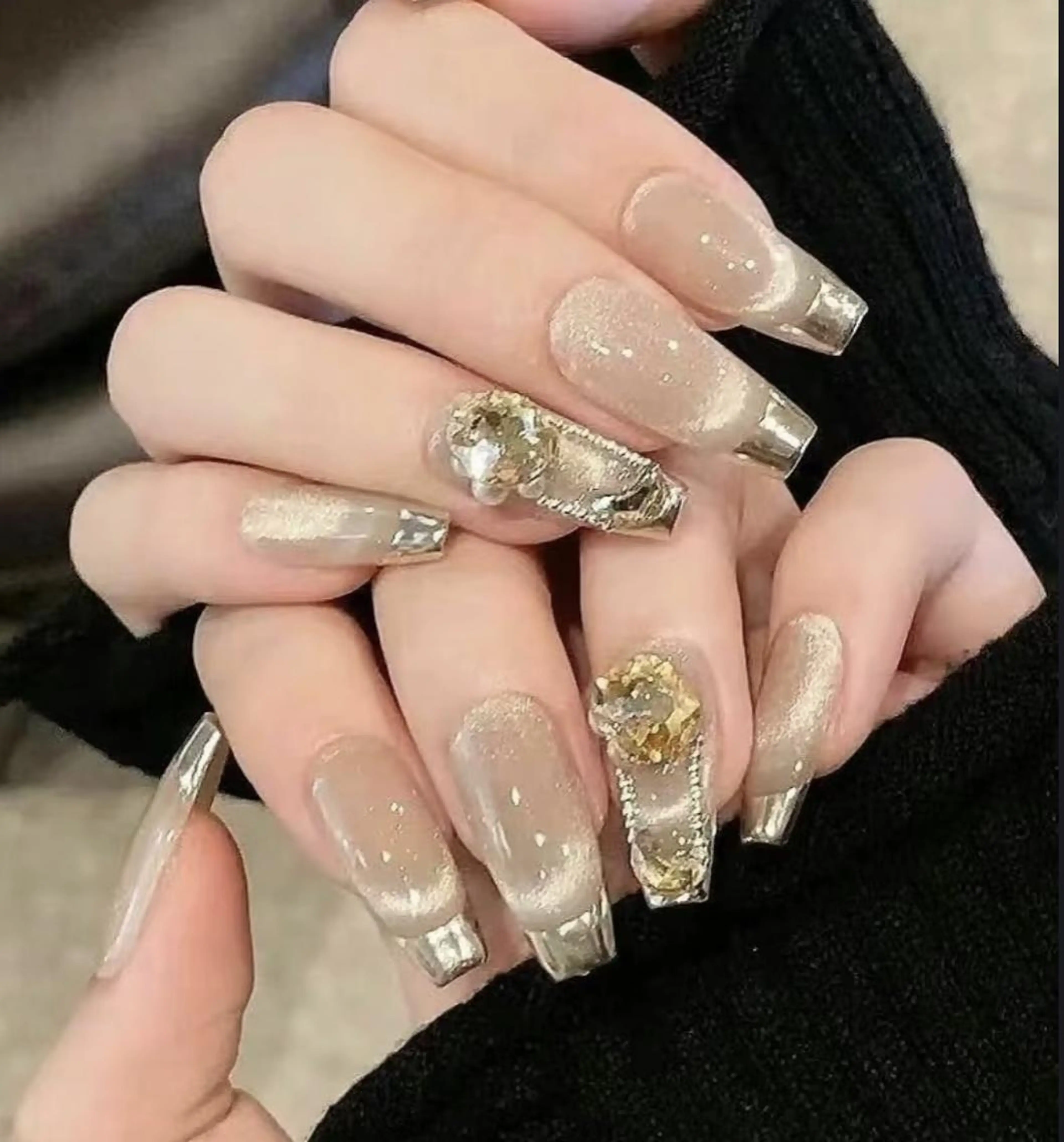 ネイル ハンドネイル ハンドケア 🍑 momo_nailのネイルデザイン