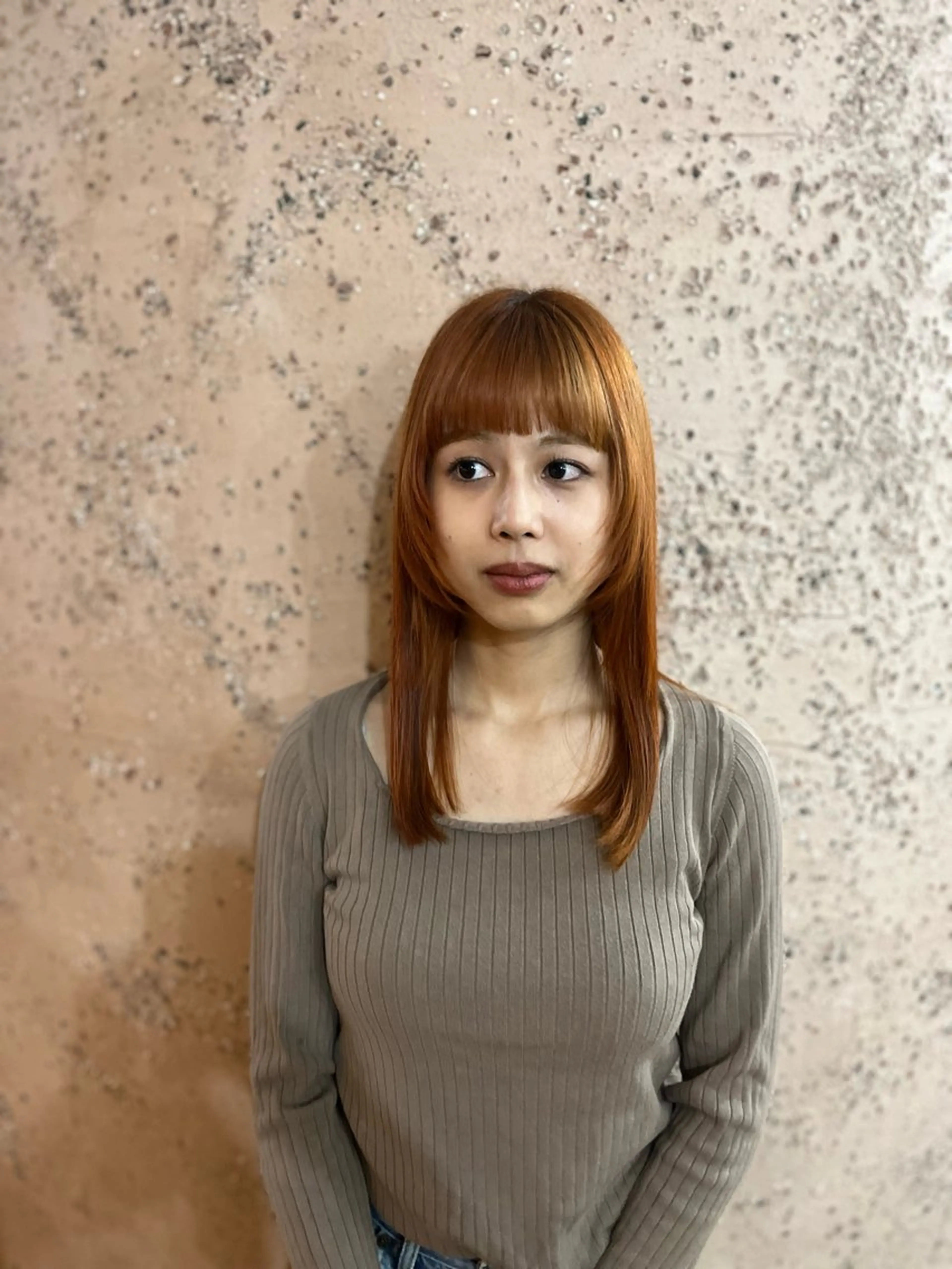 ロング 顔まわりレイヤー 顔周りカット レイヤーカット 一ノ瀬 理子のヘアスタイル