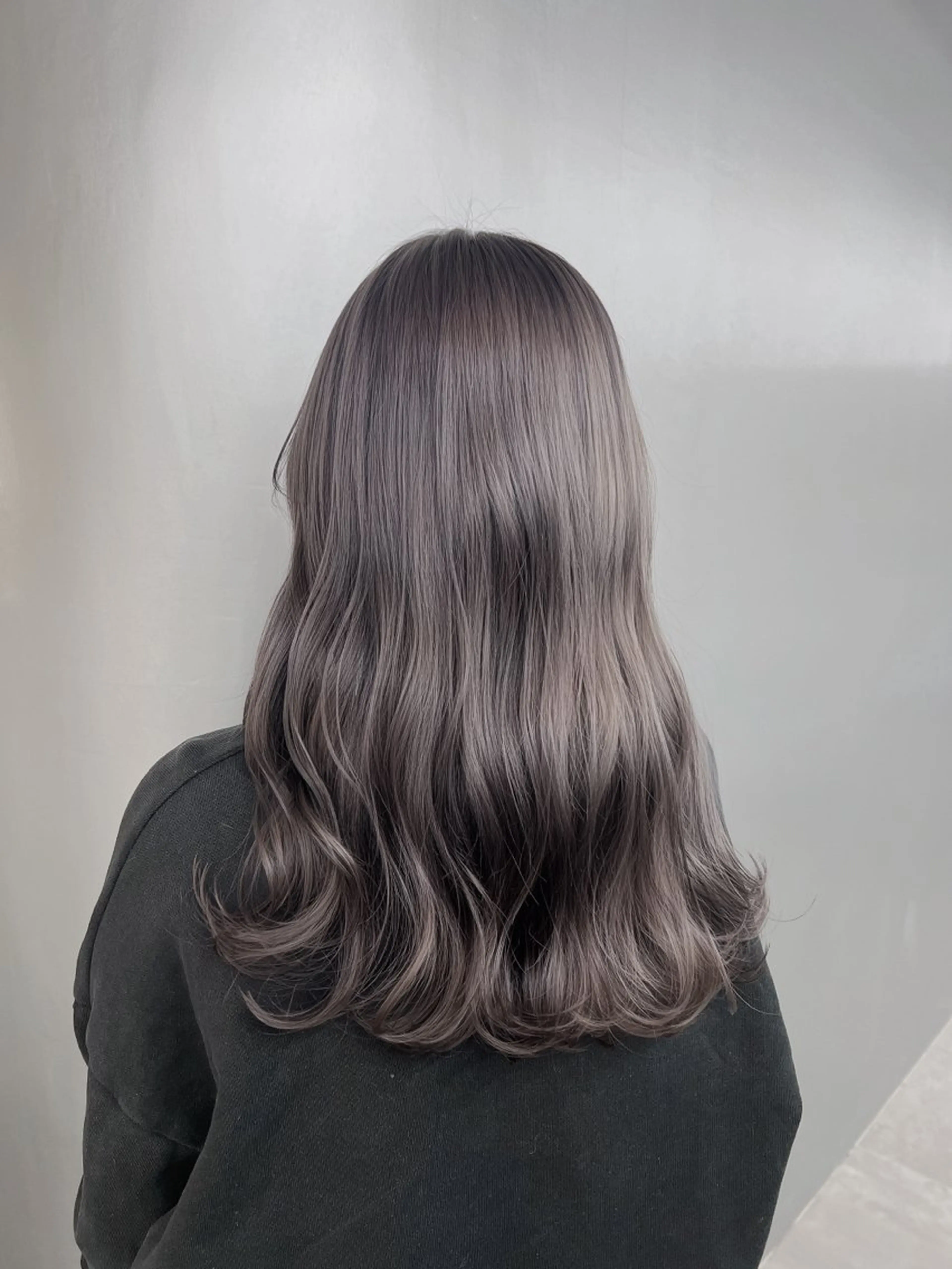 カラー ヘアカラー トリートメント ヘッドスパ ヘアセット 透明感/グレージュ/ ベージュ/るな🪽のヘアスタイル