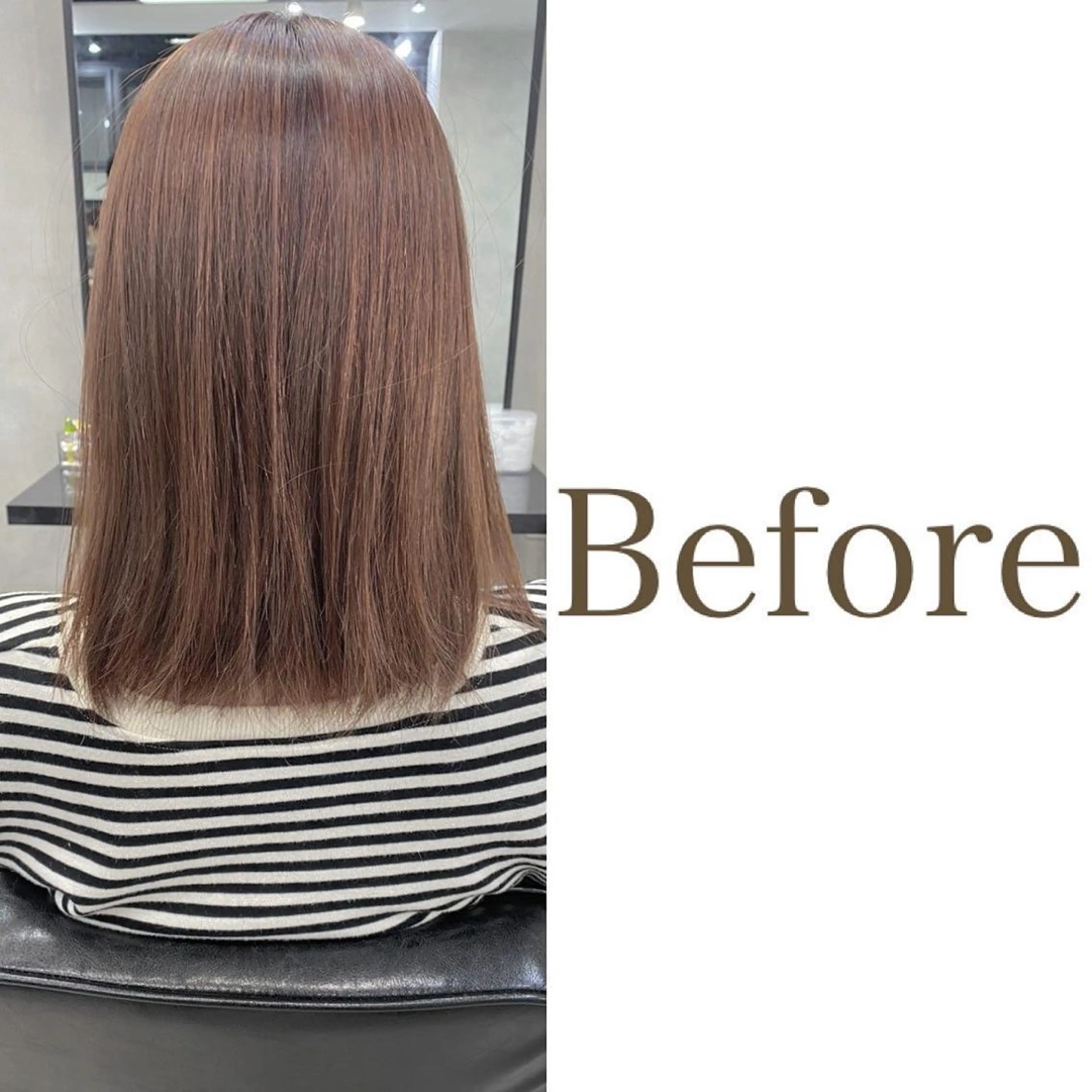 セミロング カラー ヘアアレンジ LAVENDIA Azabu所属・LAVENDIA 初音のヘアスタイル