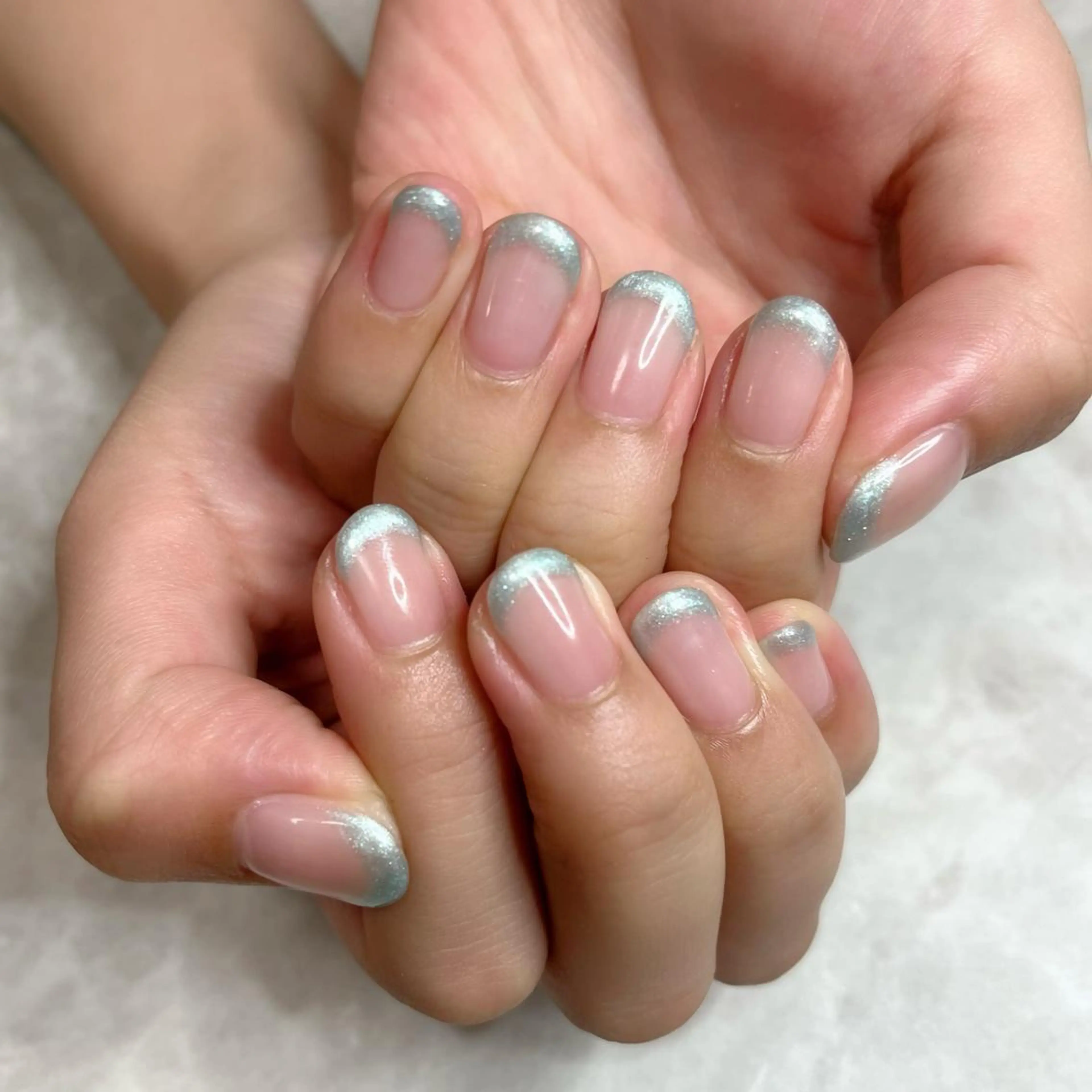 ネイル フレンチネイル ハンドネイル 自爪育成/深爪矯正 mikiのネイルデザイン