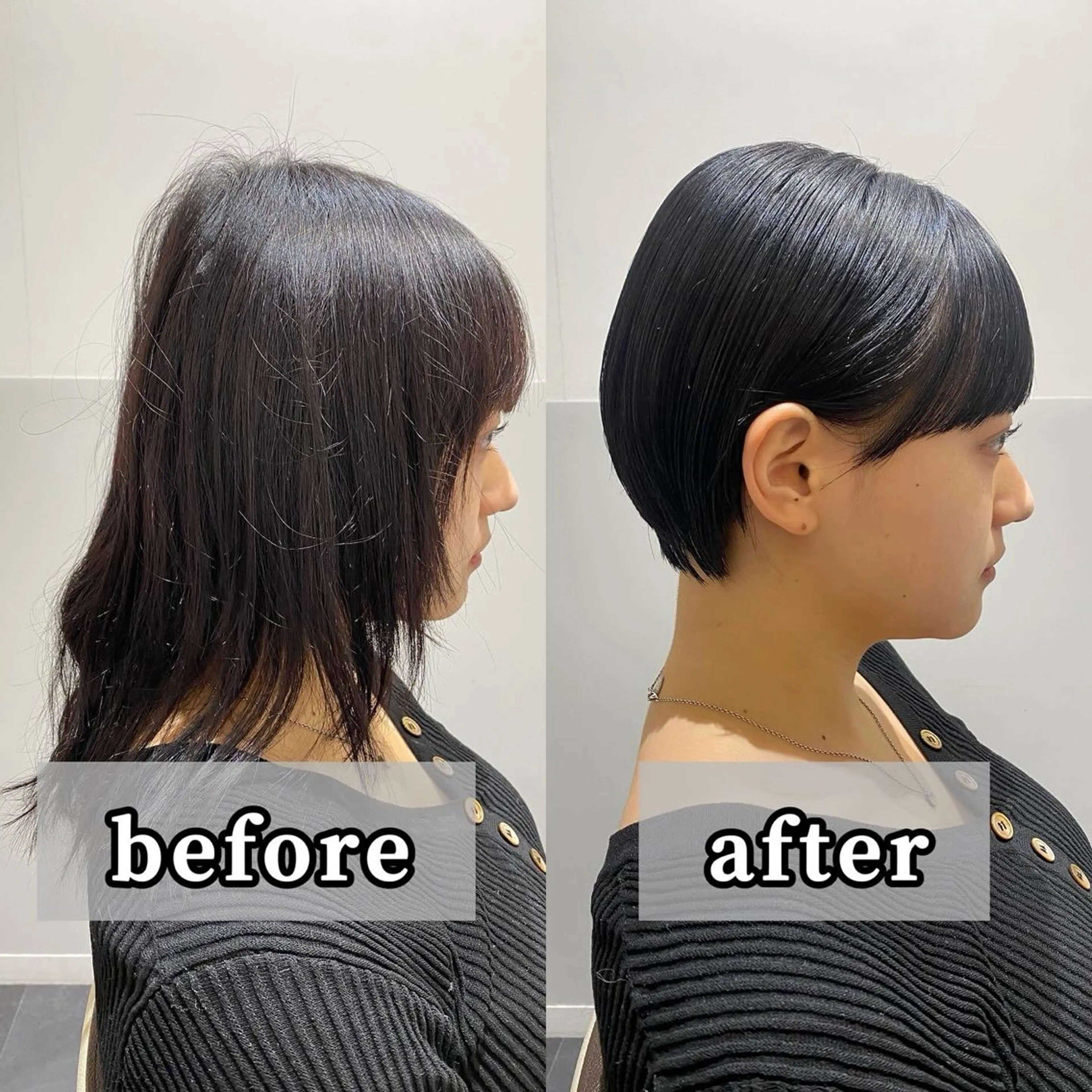 ショート カラー カット ヘアカラー トリートメント IVORY.所属・🟩白髪ぼかし/ボブ /ショートヘア/大司のヘアスタイル