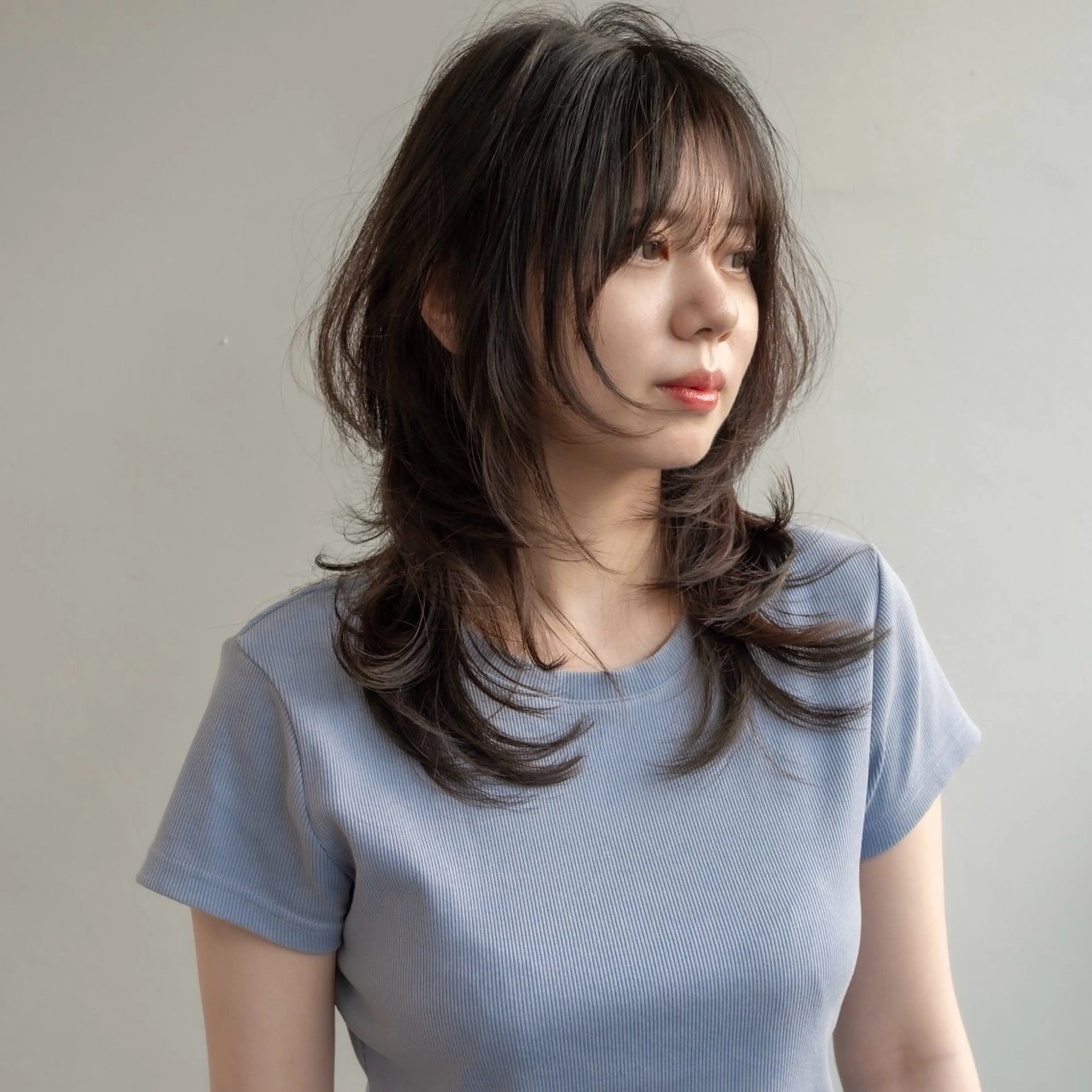 セミロング カラー ショート/レイヤー なら石井知希のヘアスタイル