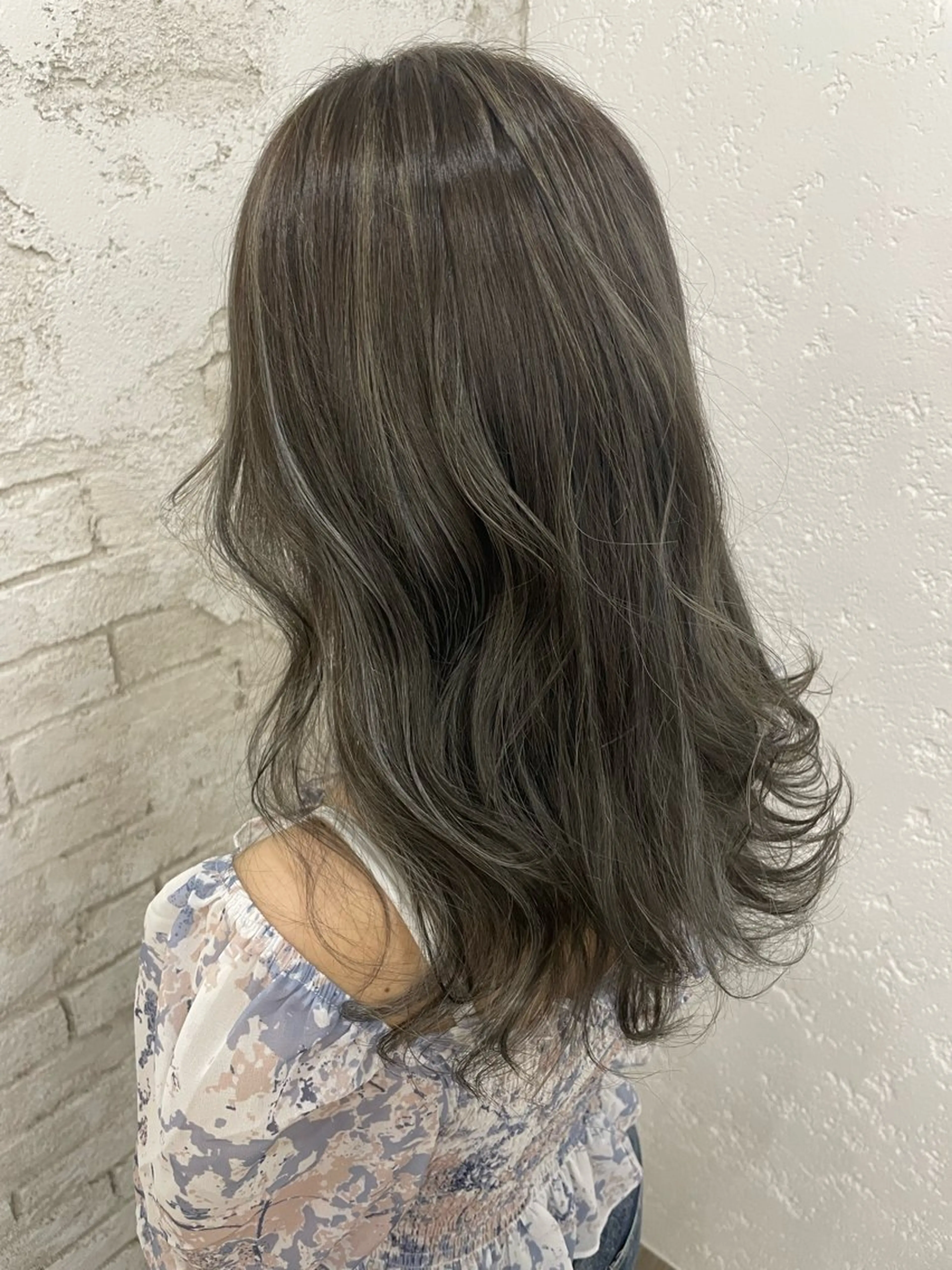 セミロング 🎀モテ髪ミルクティ ー🎀yasunaのヘアスタイル