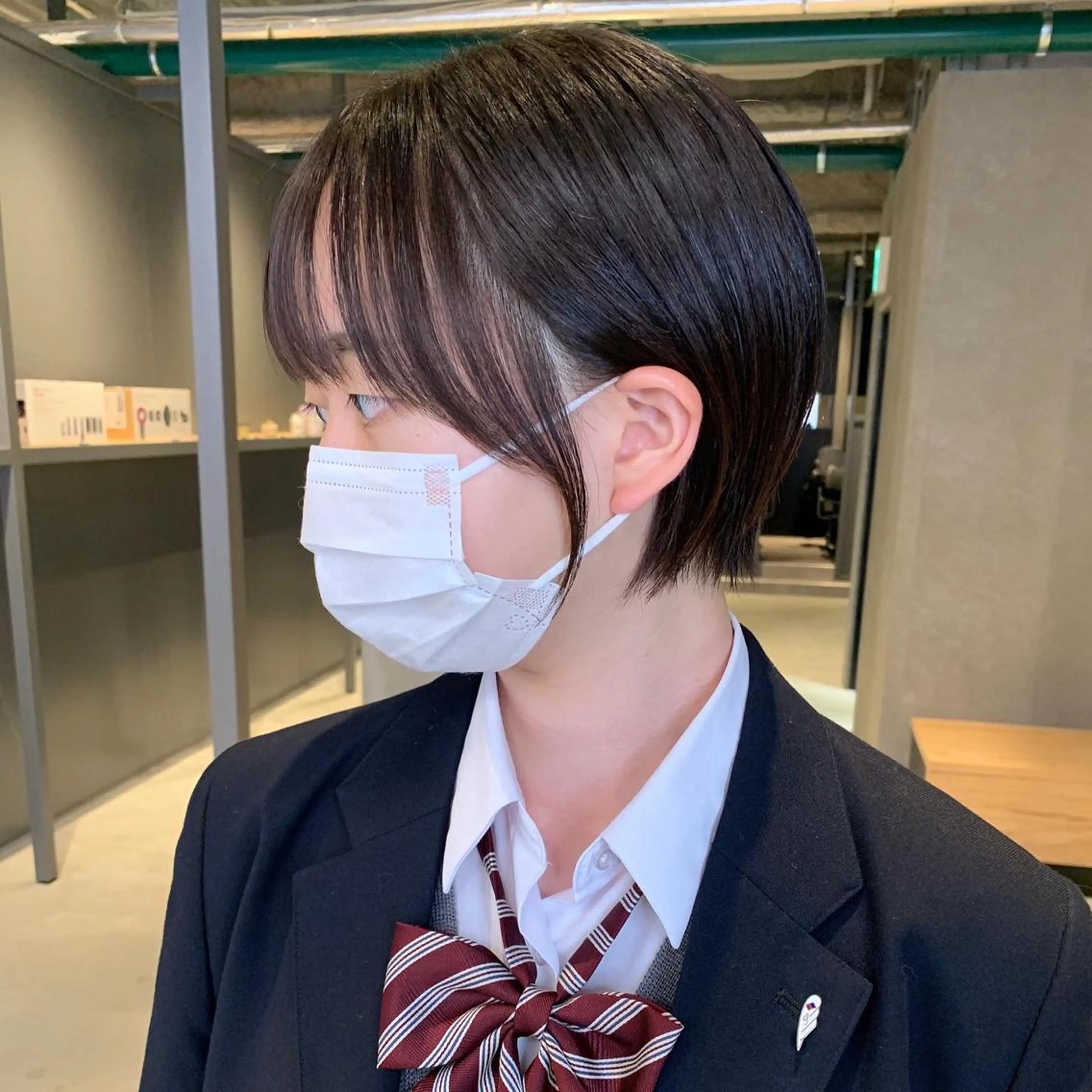 ショート カット トリートメント リョウ/ショート /ハイトーン/八王子のヘアスタイル