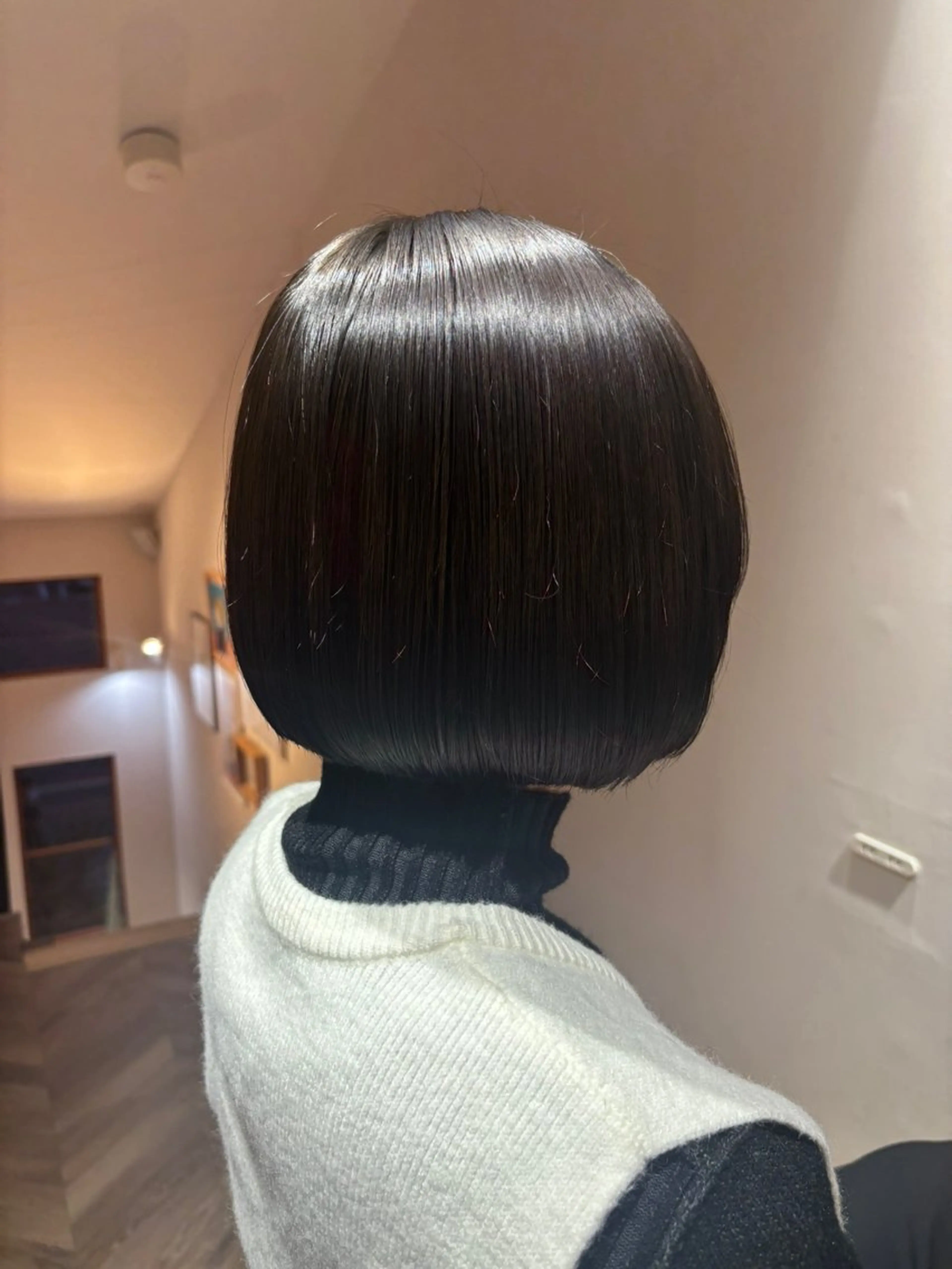 ショート ボブ カット ヘアカラー トリートメント 野村咲月/ Relico‐nidのヘアスタイル