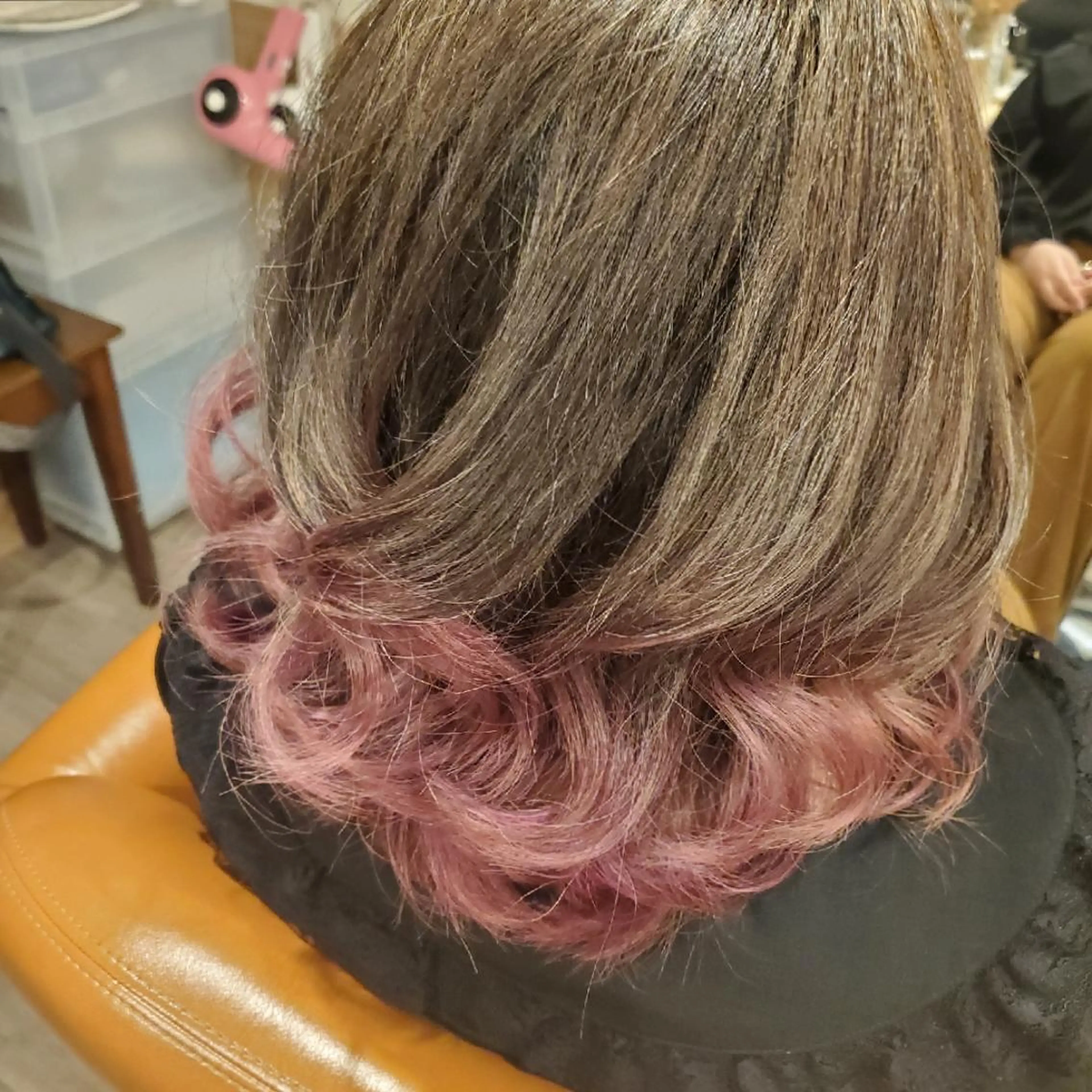 セミロング カラー アディクシーカラー イルミナカラー 外国人風カラー トリートメント ヘアカラー spa hair ark 富井直美のヘアスタイル