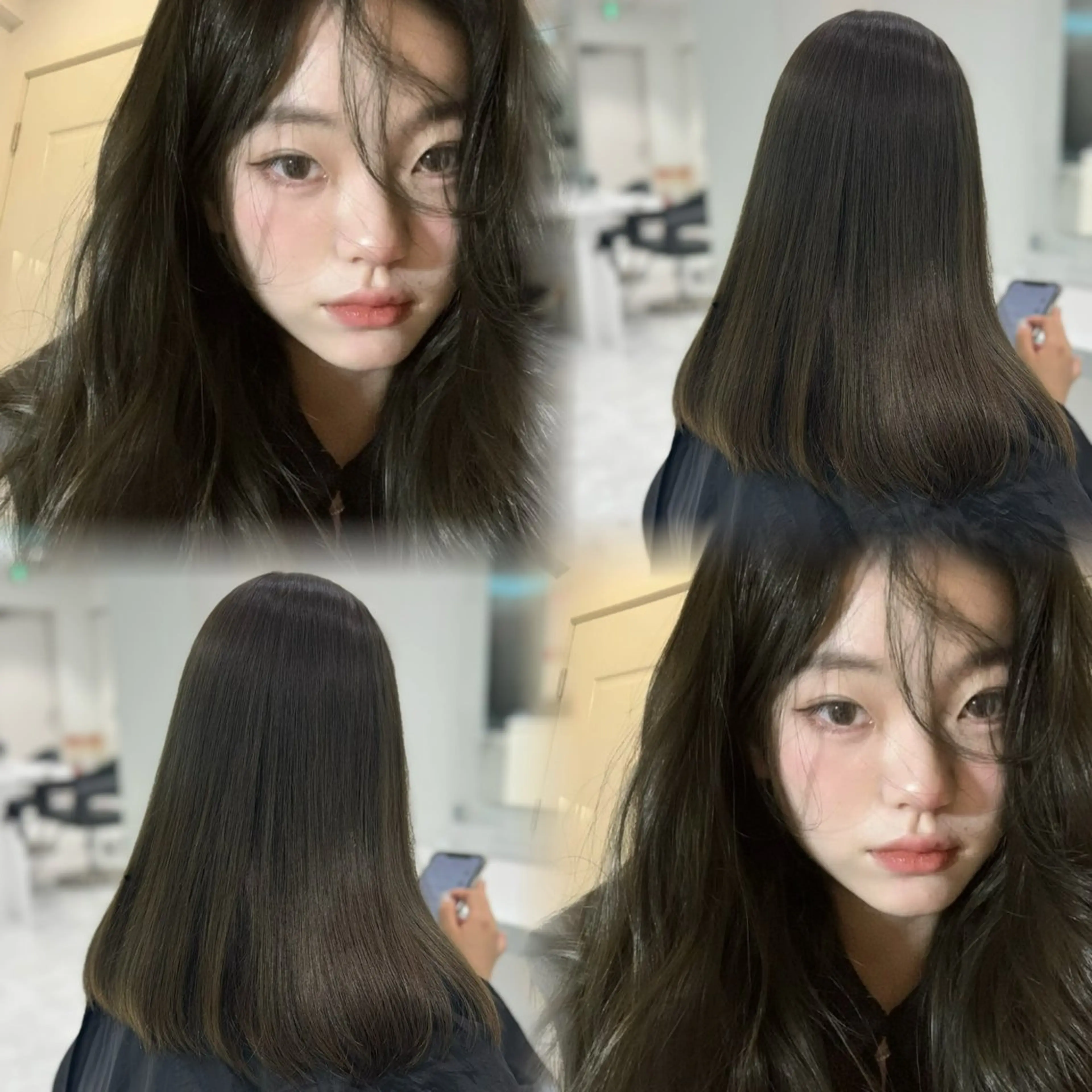 セミロング カラー 💎透明感カラー /kaito💎のヘアスタイル