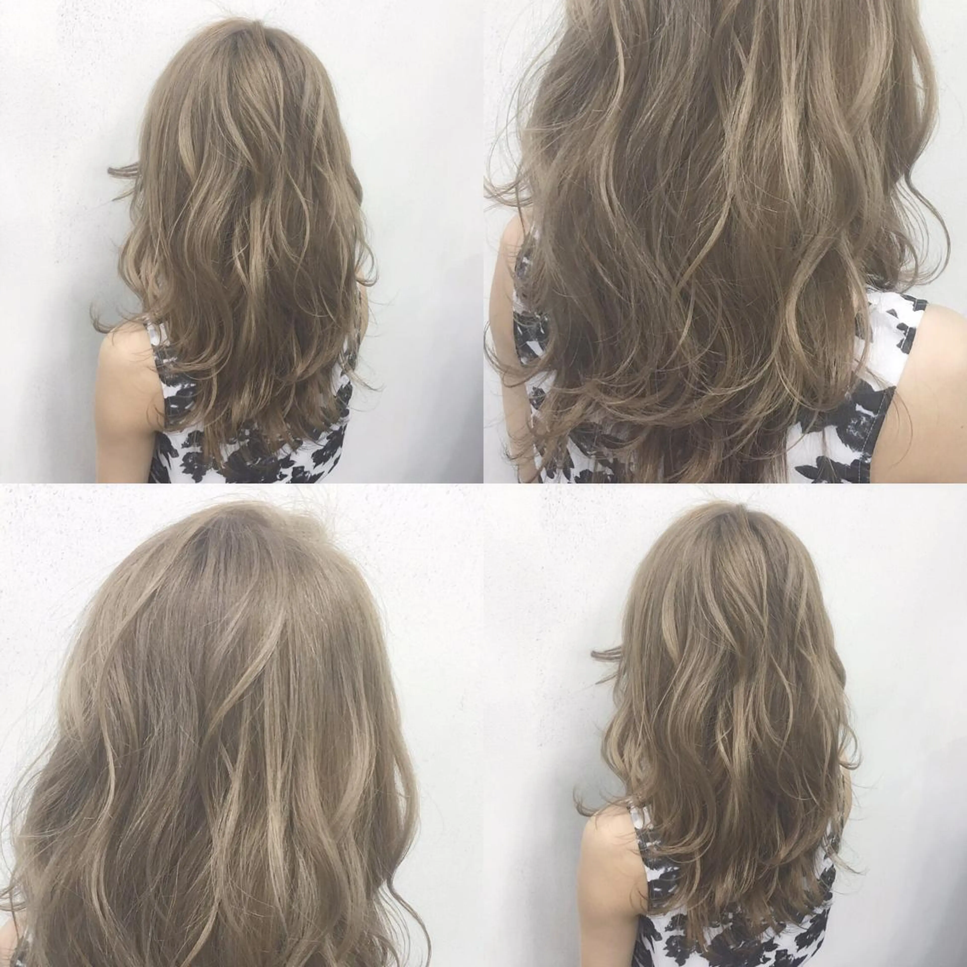 セミロング カラー エクステの神様 ▫️原島ユウヤ▫️のヘアスタイル