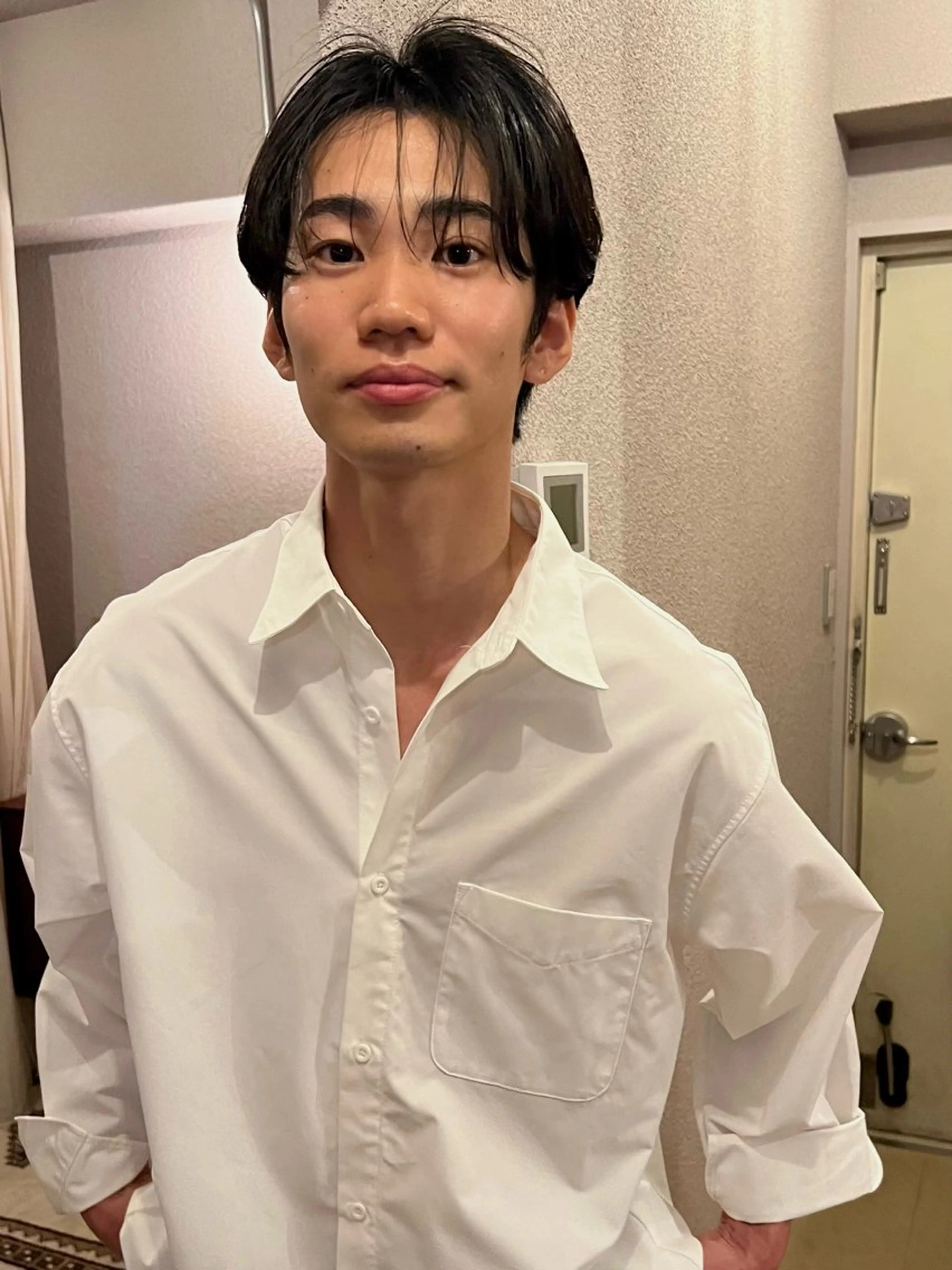 men's brow lift + waxの写真