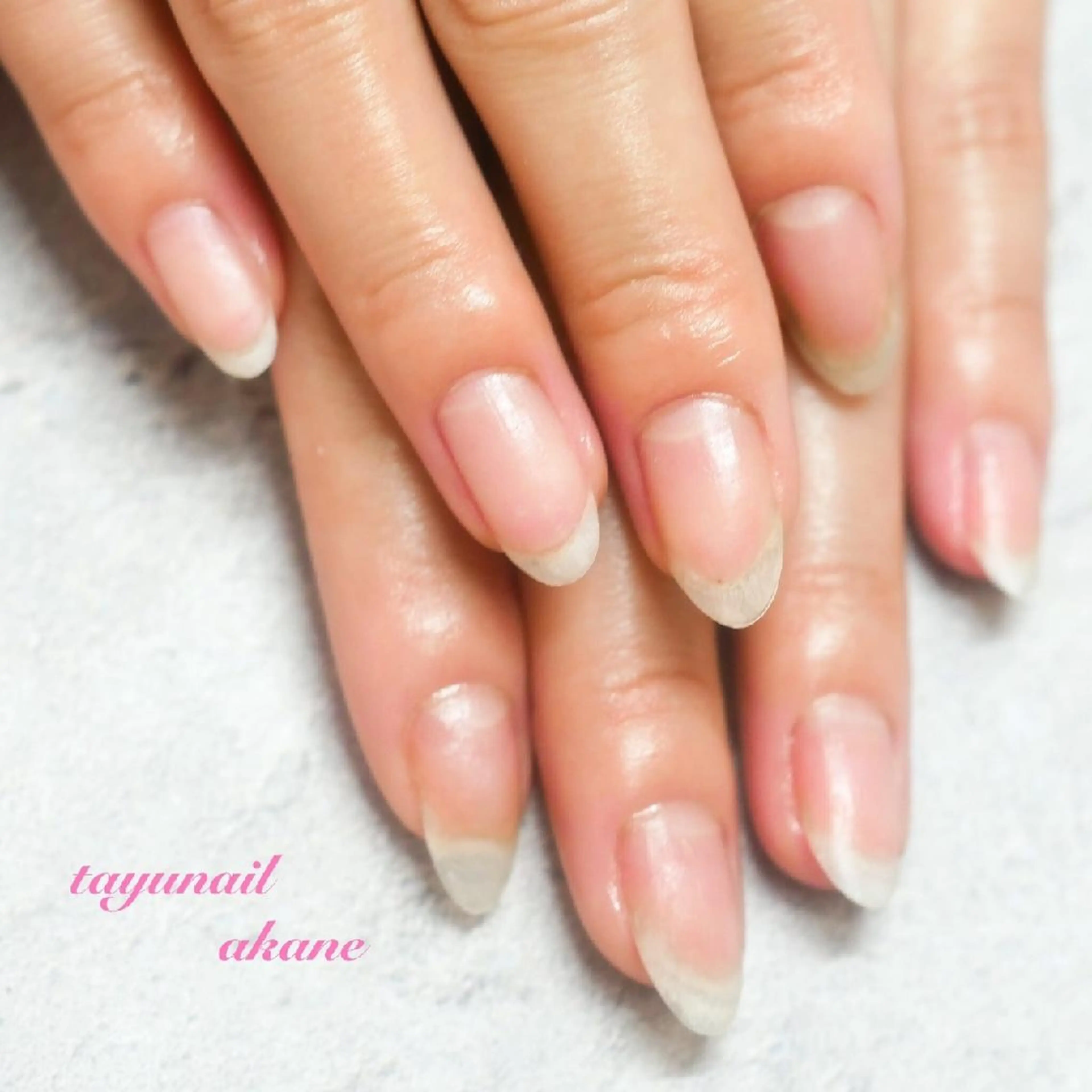 ネイル ブルー ジェルネイル パラジェル ネイルサロン・ネイルスクール　たゆnail所属・ネイルサロン 【たゆnail】のネイルデザイン