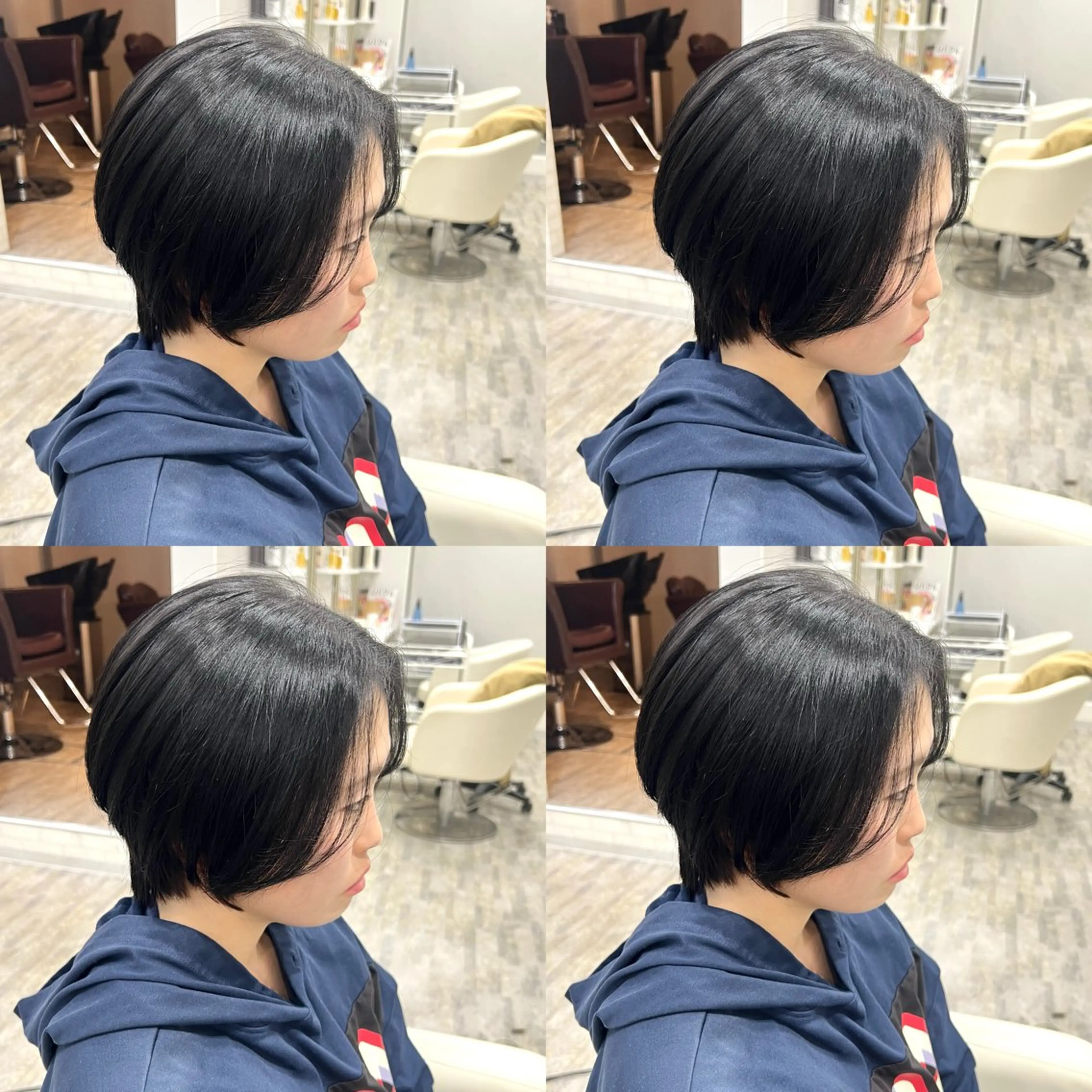 ショート カラー カット ヘアカラー トリートメント Realme  京都四条烏丸ドゥエby  yk所属・小塚 耀介✂︎ ショートボブ特化のヘアスタイル