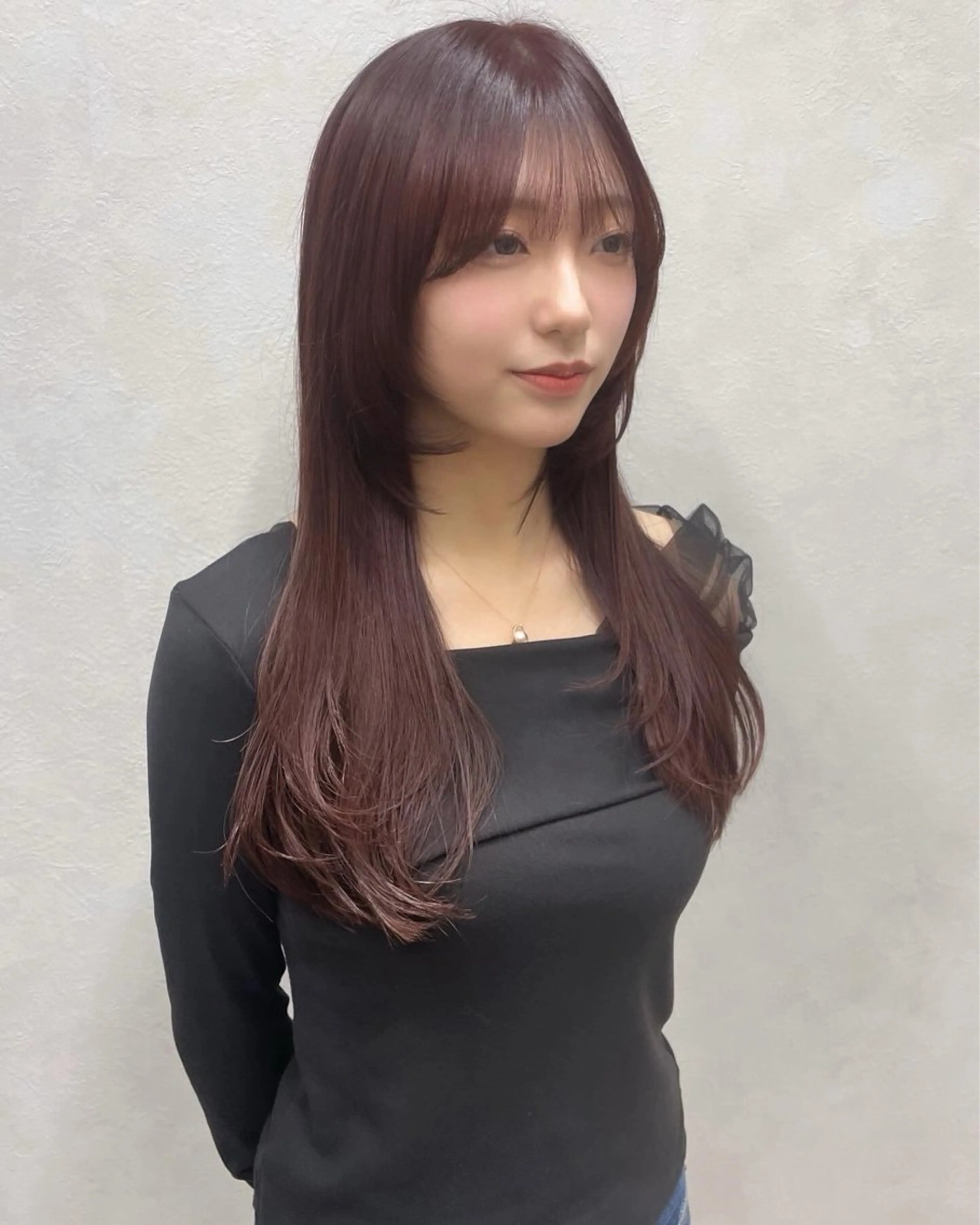 ロング カラー FRAME spa&hair room博多店【フレーム】所属・髪質改善｜顔周り｜博 多｜川上智也のヘアスタイル