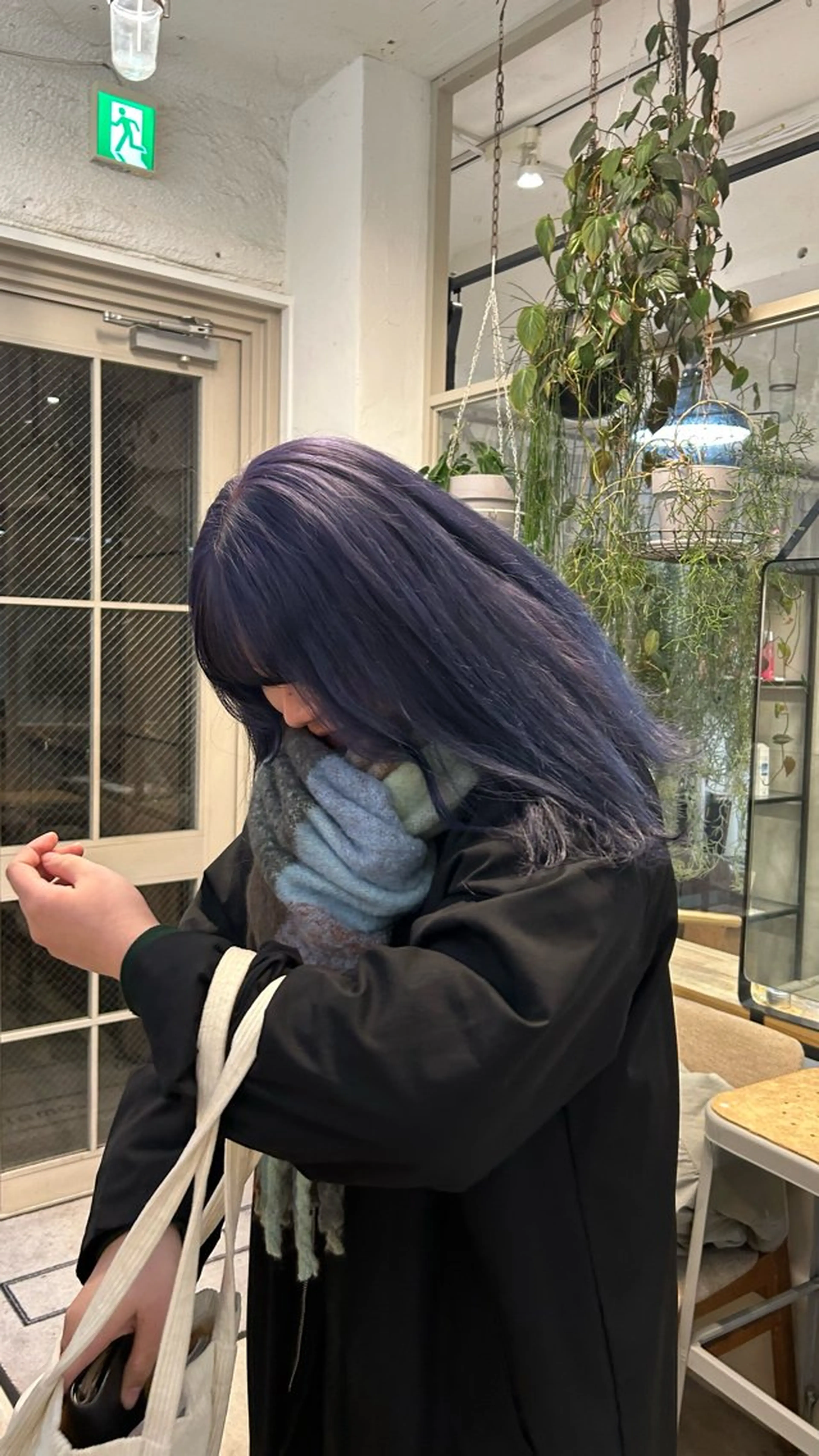 ミディアム カラー ヘアカラー トリートメント じゅわっと暖色カラー 🍊Moemiのヘアスタイル