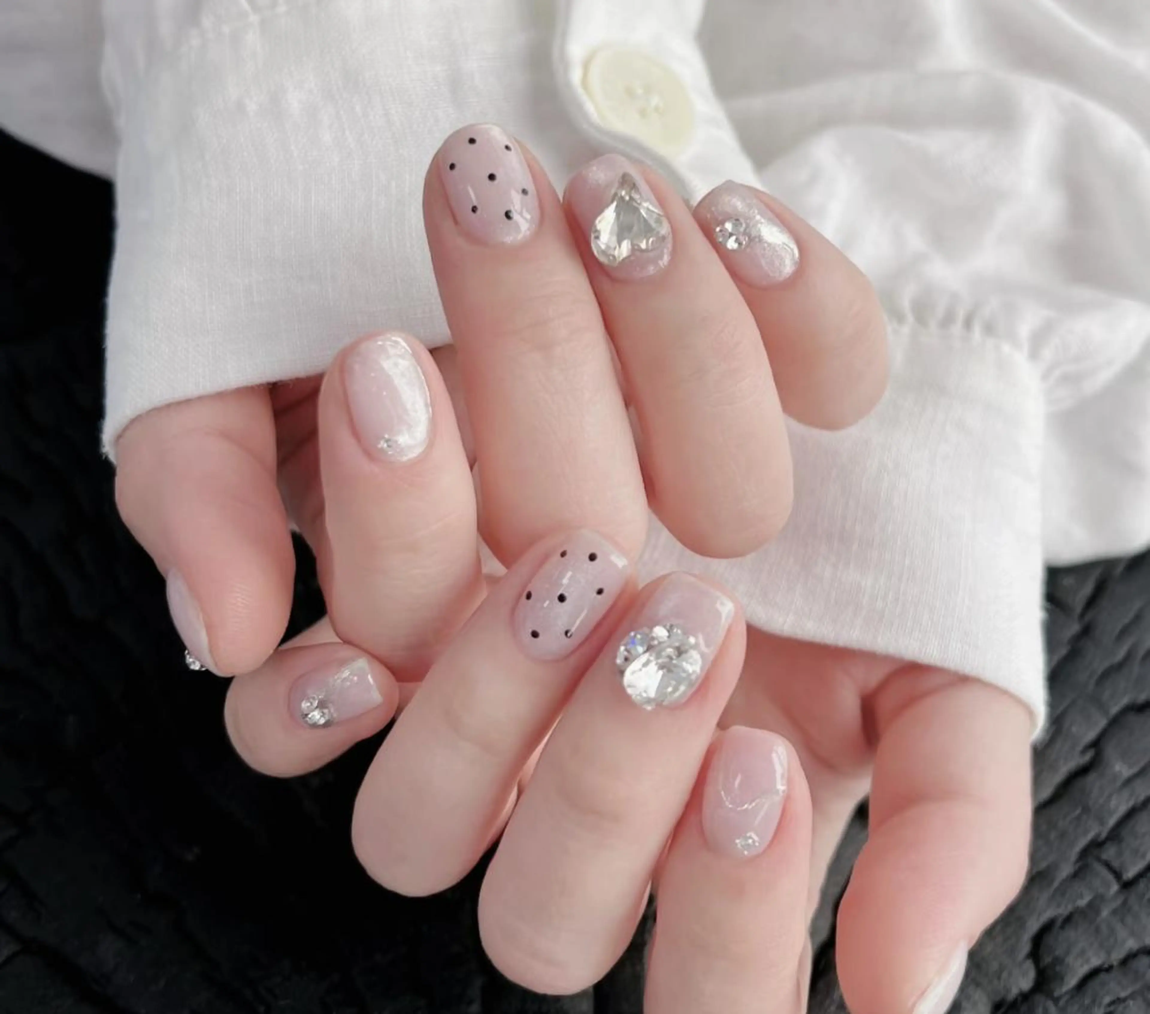 ネイル ハンドネイル By moonネイル 🌷ワンホン/韓国風のネイルデザイン