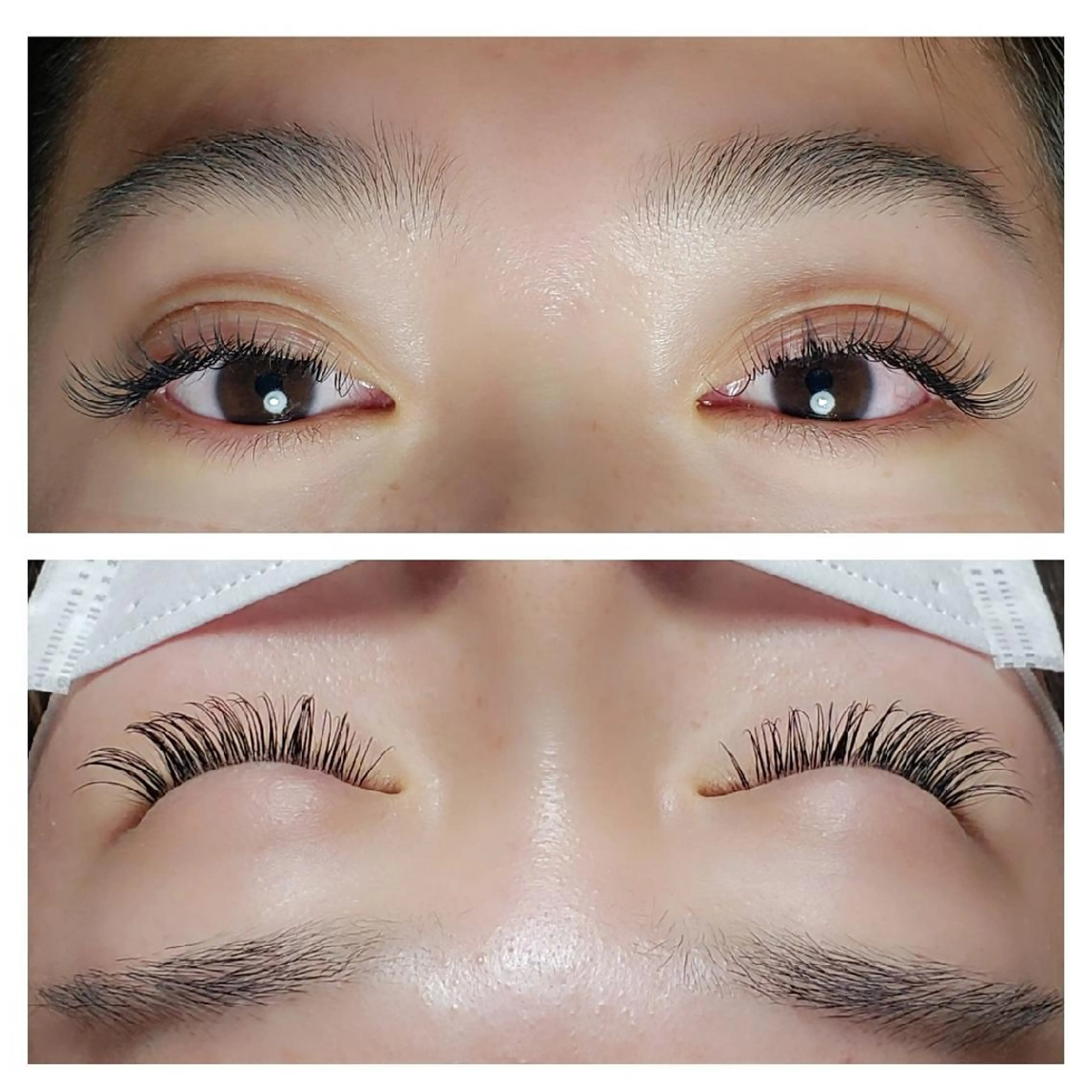 マツエク・マツパ Dカール Rouge ・ K  　のマツエク・マツパデザイン