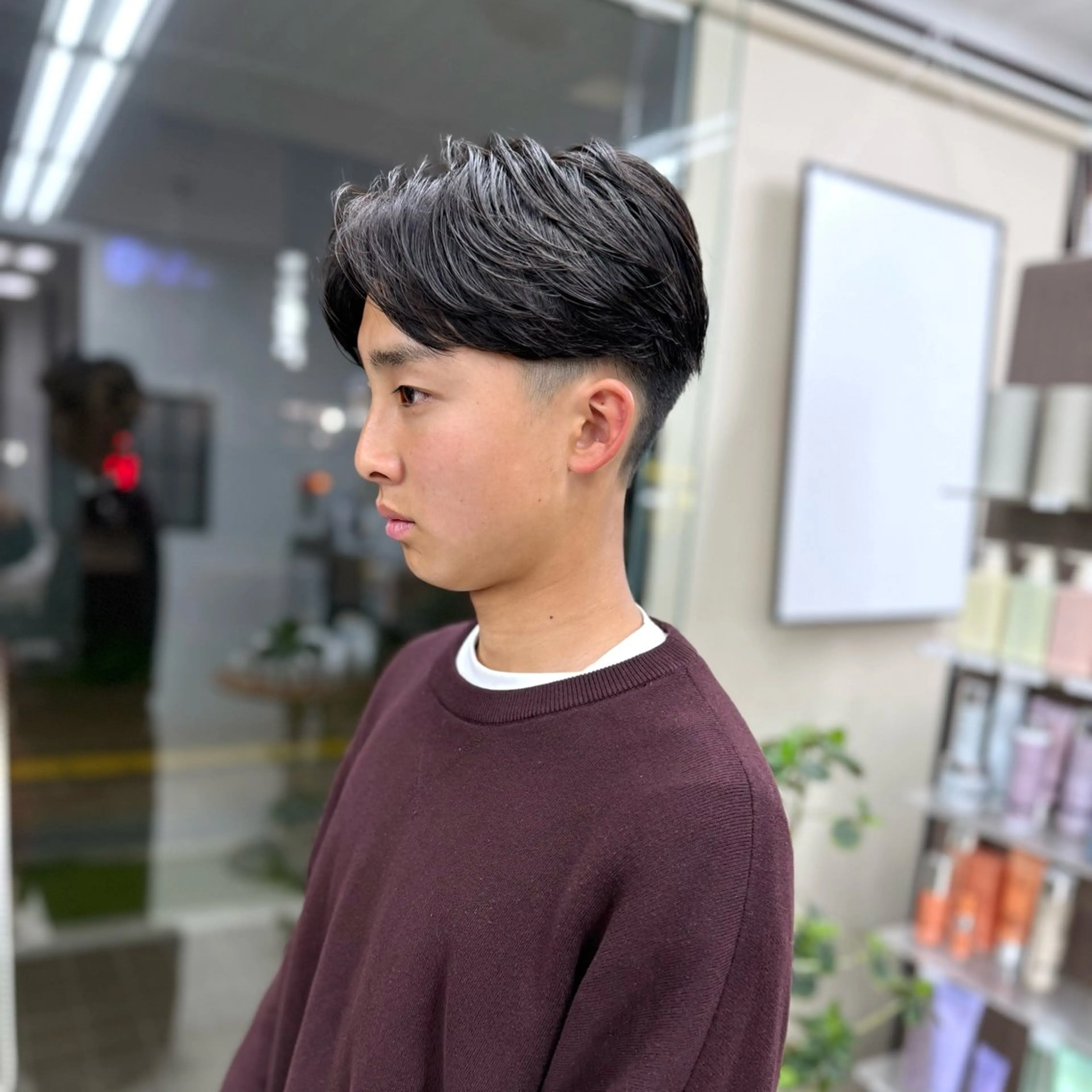 ショート パーマ メンズ フェザーパーマ メンズパーマ カット パーマ メンズパーマの達人 / タカシマダイスケのヘアスタイル