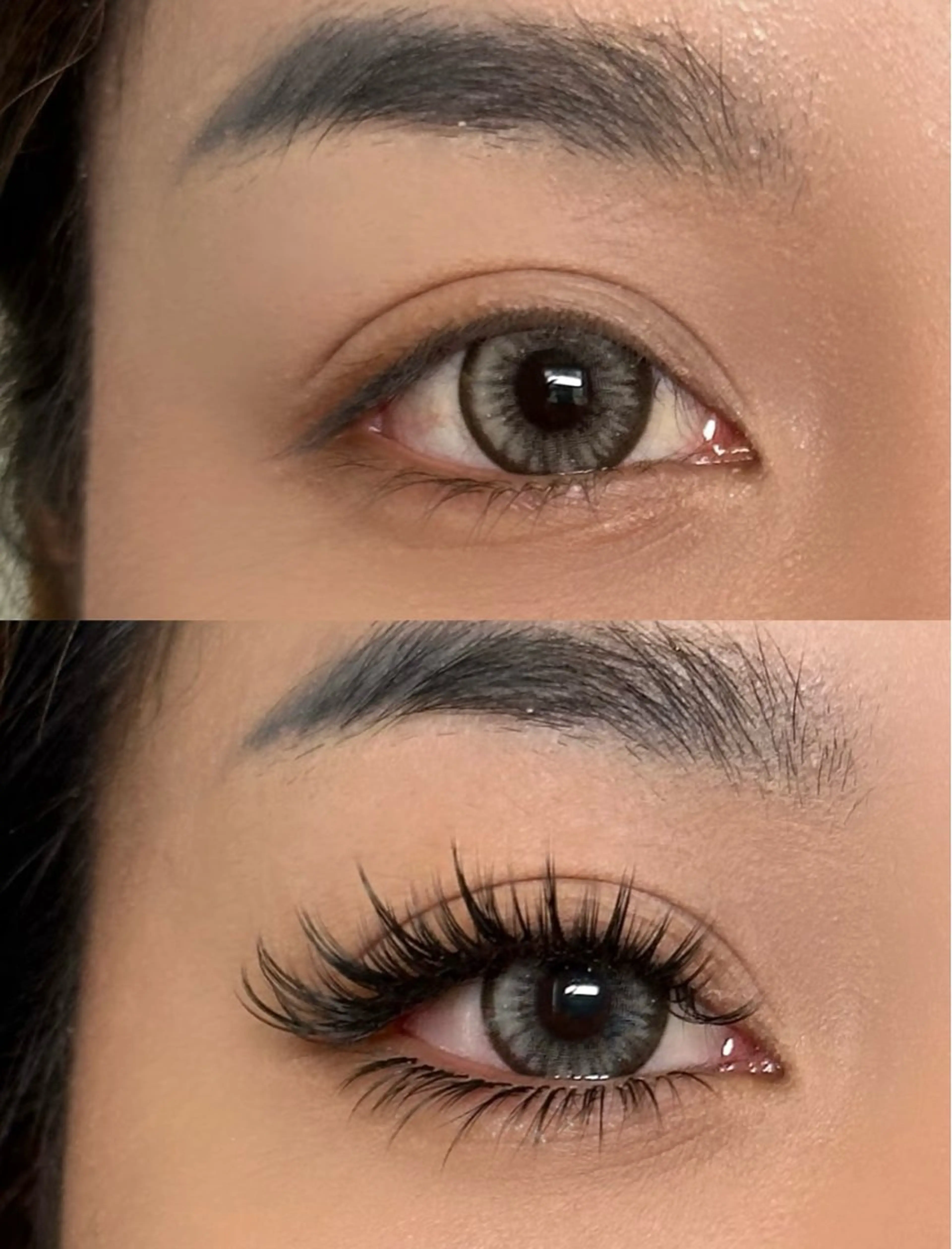 マツエク・マツパ 束感まつ毛 カラーマツエク フラットラッシュ パリジェンヌラッシュリフト まつげパーマ ミユ 横浜のマツエク・マツパデザイン