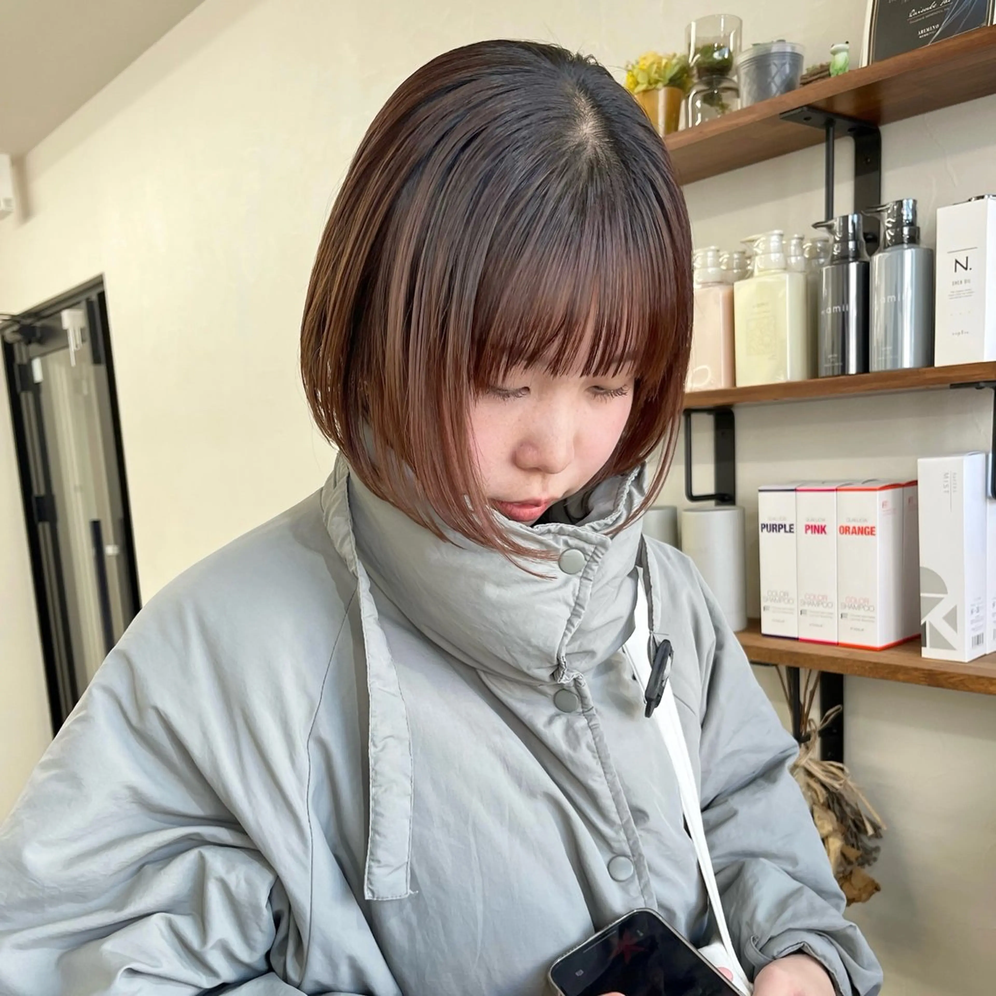 ショート ボブ 髪質改善 レイヤーカット 似合わせカット ショートヘア カット トリートメント 朝がちょっと楽しくな るshort･bobのヘアスタイル