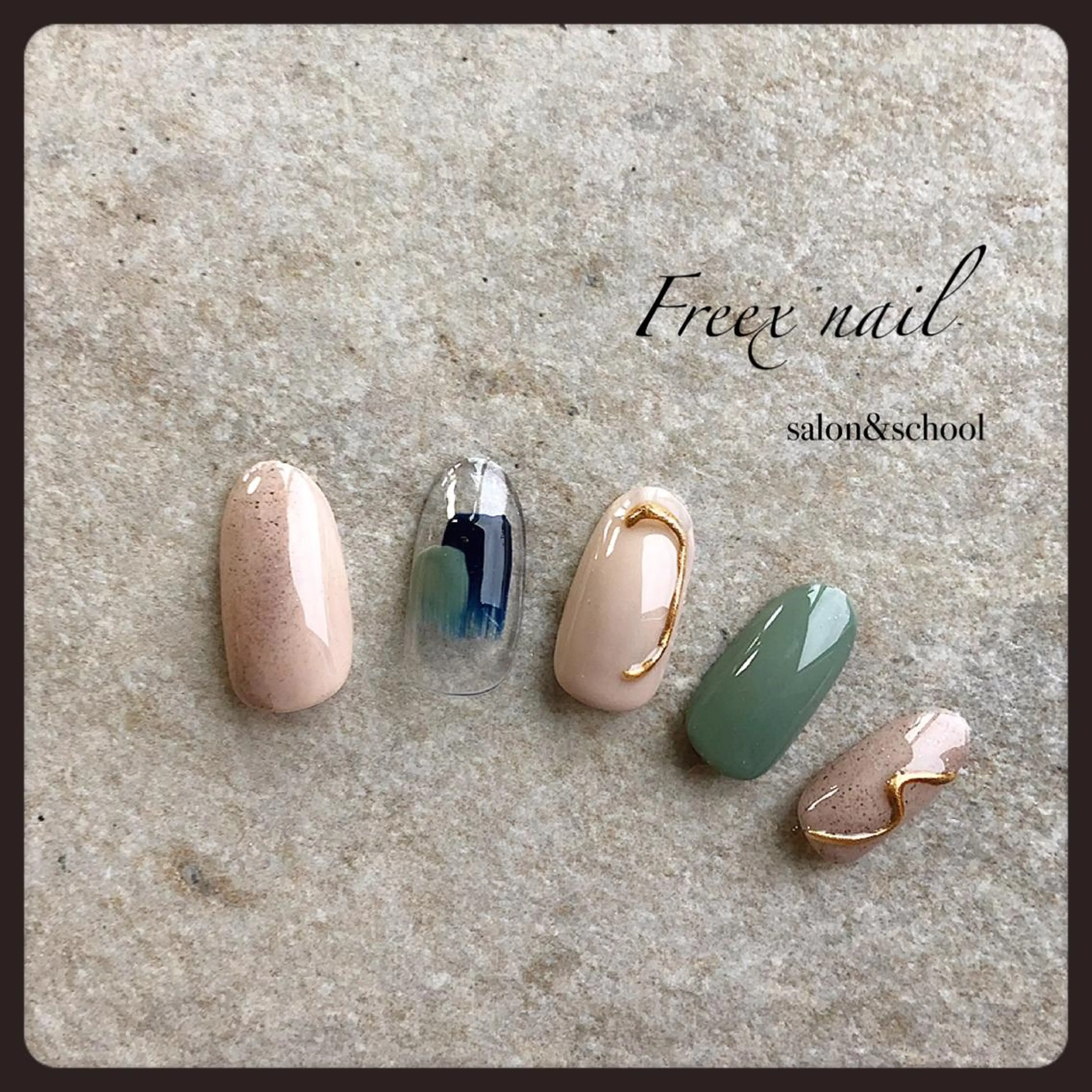ネイル Freex nail所属・freex nail /ニュアンス/個性派のネイルデザイン
