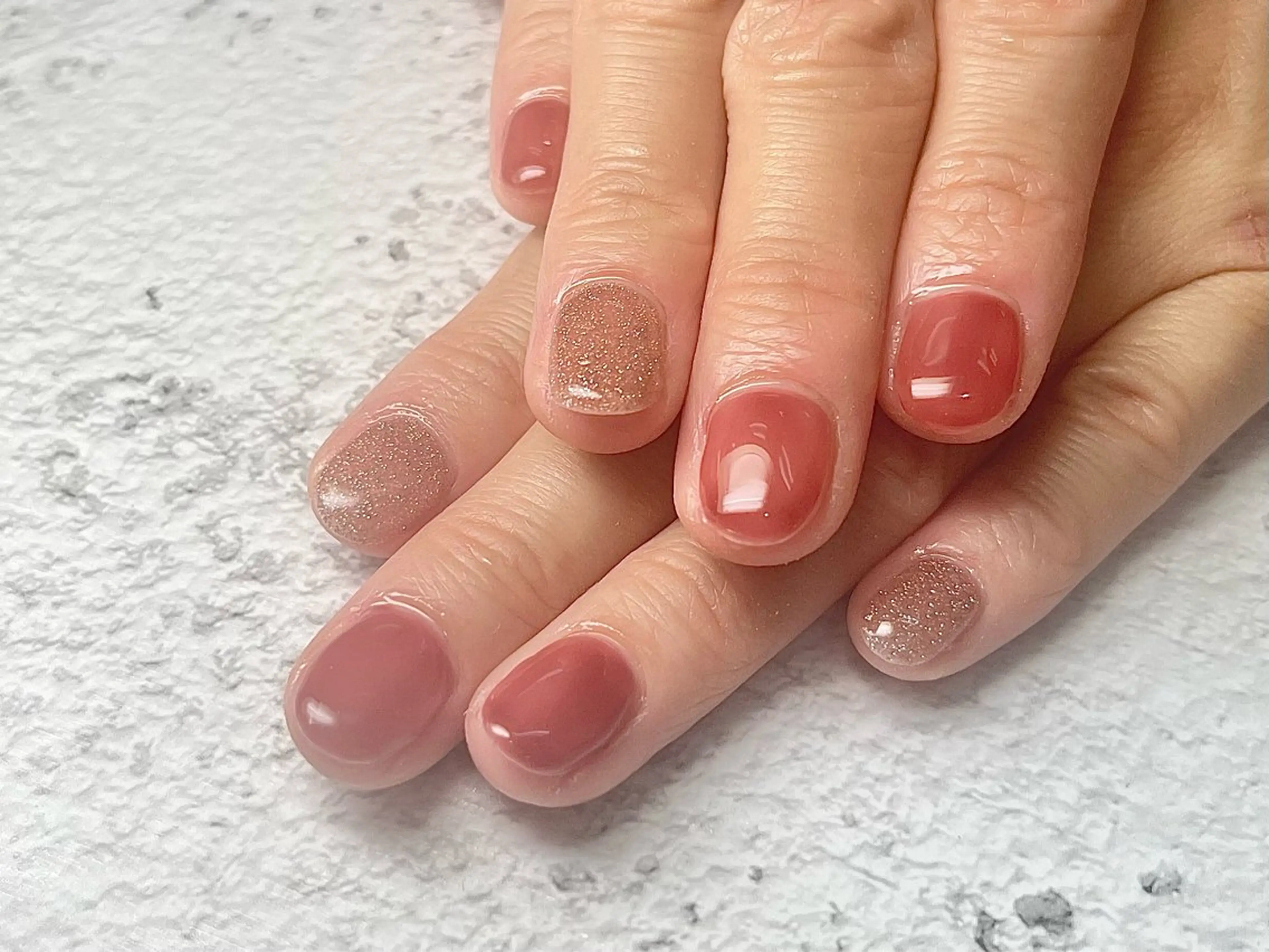 ネイル フットネイル Queen nail 北堀江 ASUKAのネイルデザイン