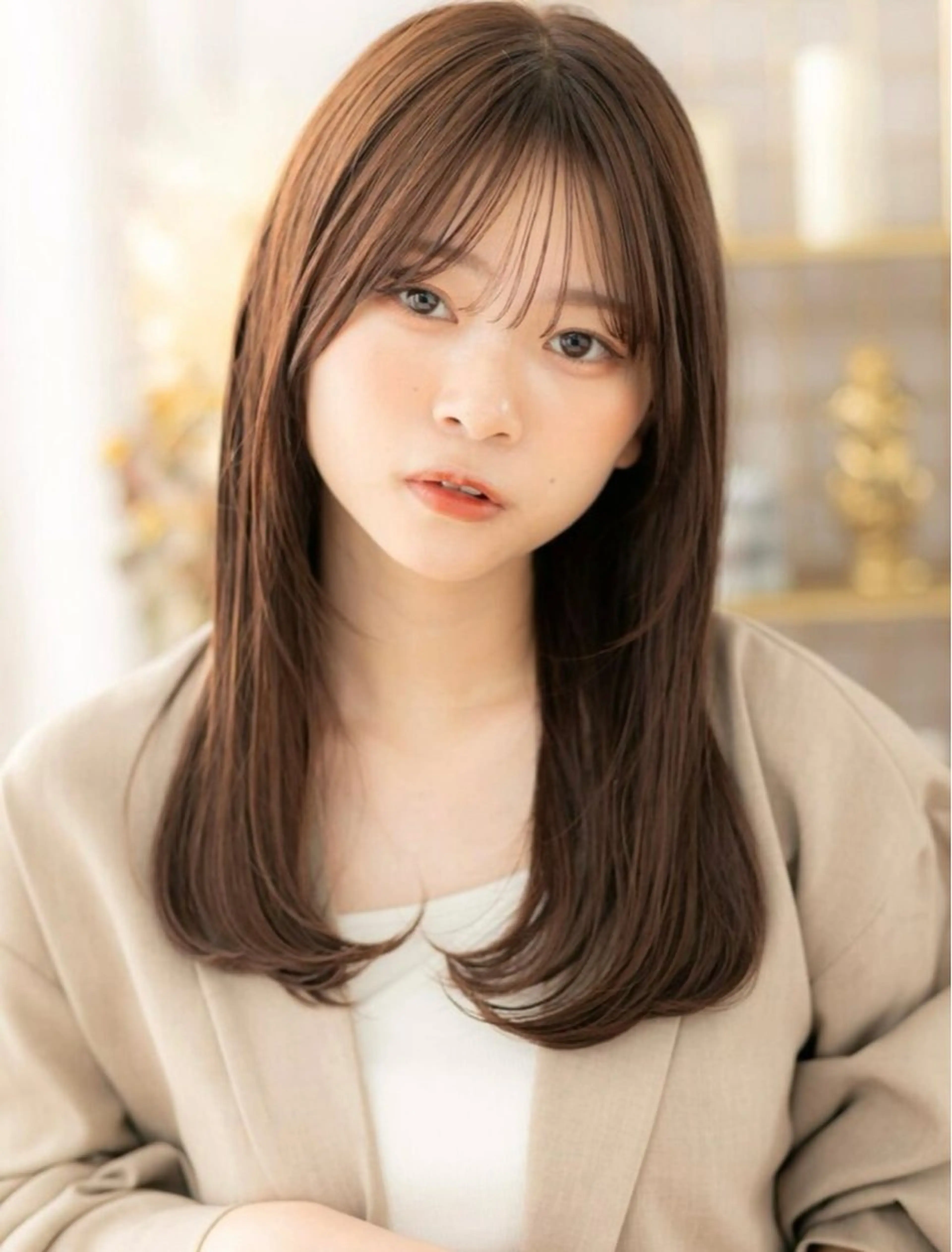 ロング カラー カバーヘアブリス上尾店所属・飯田 萌友のヘアスタイル