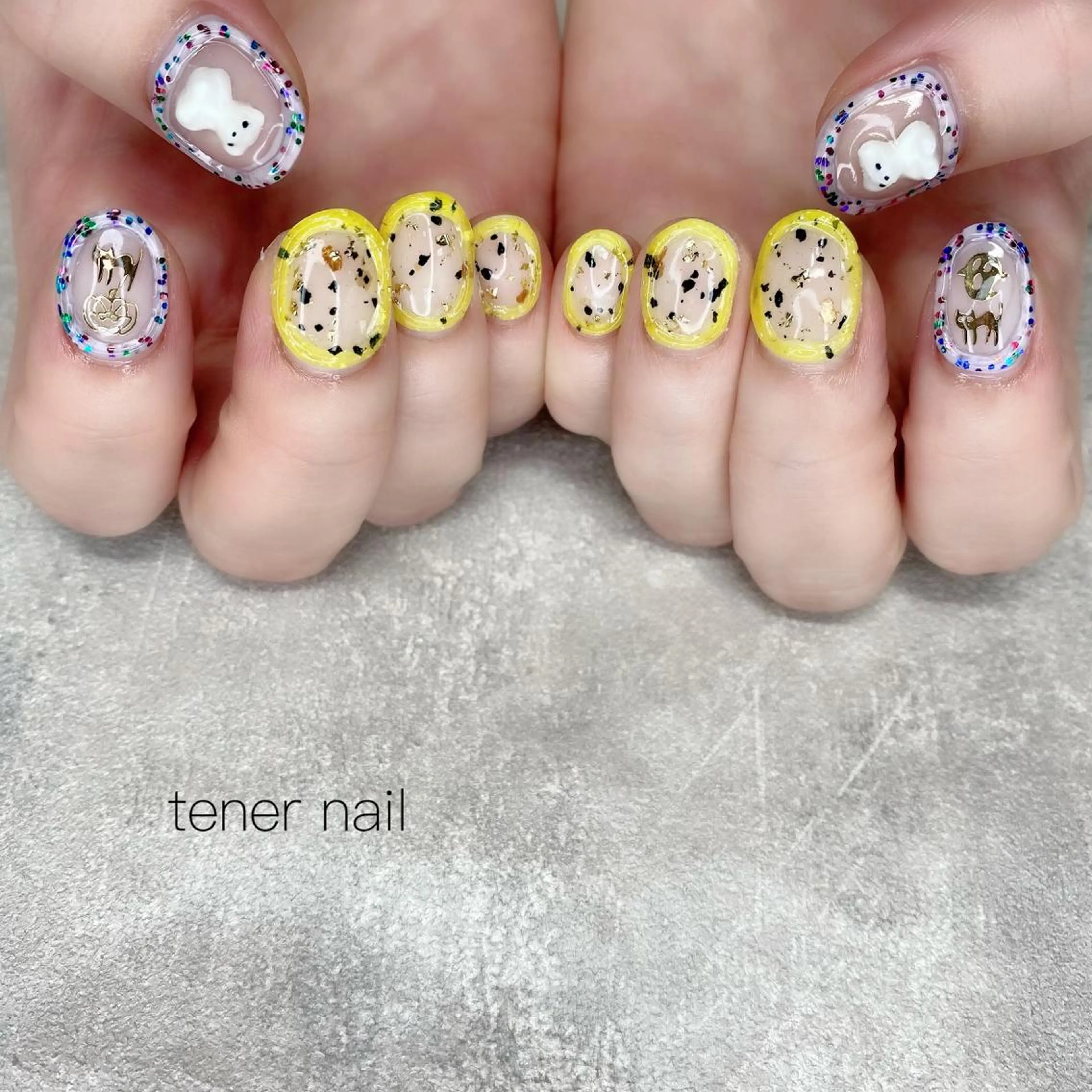 ネイル ハロウィン tener  nail  テネルネイル所属・テネルネイル tener nailのネイルデザイン