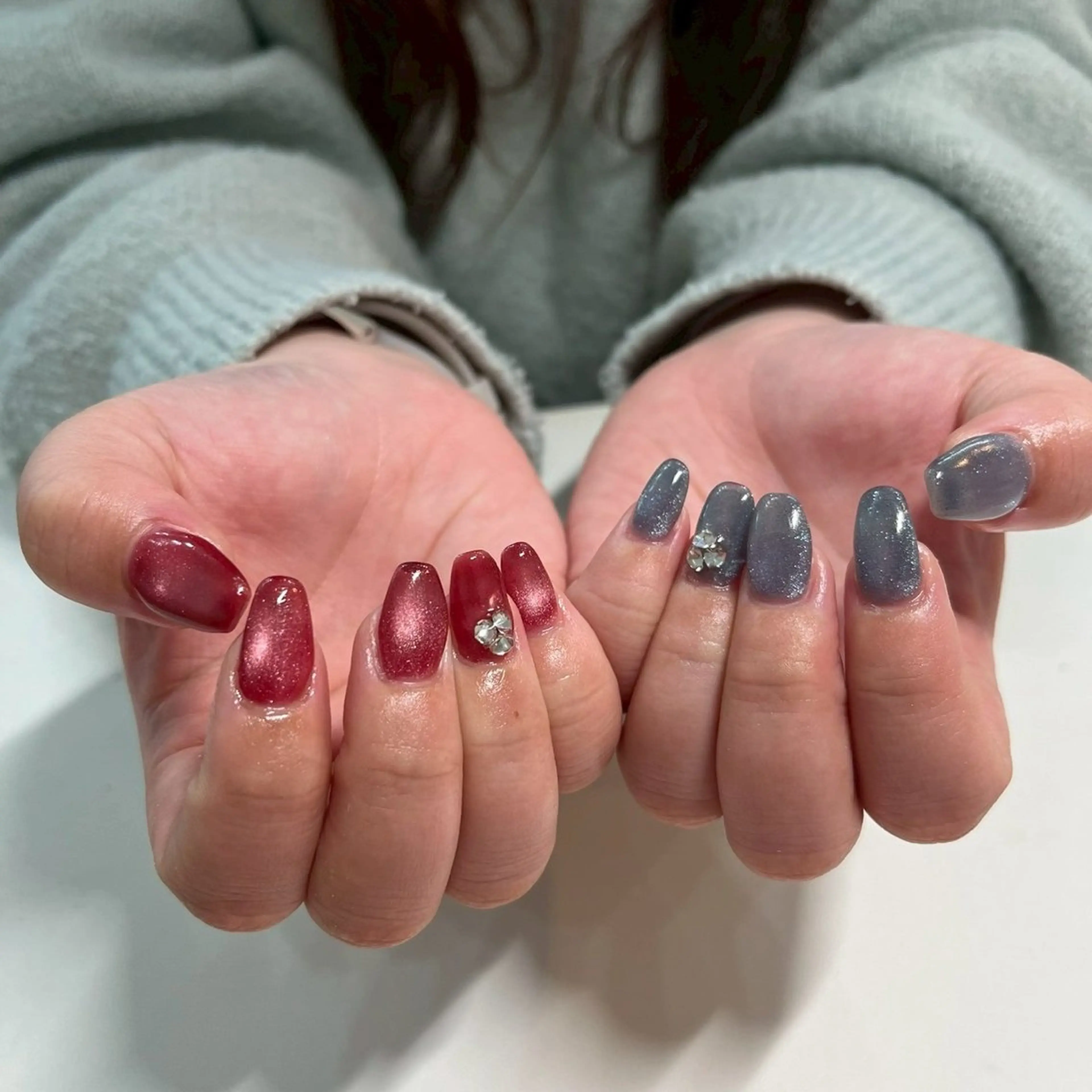 【種類豊富💅💎】マグネットネイル 6580 → 4980円(オフ込み)※追加料金でカラー・パーツ追加対応可💛の写真