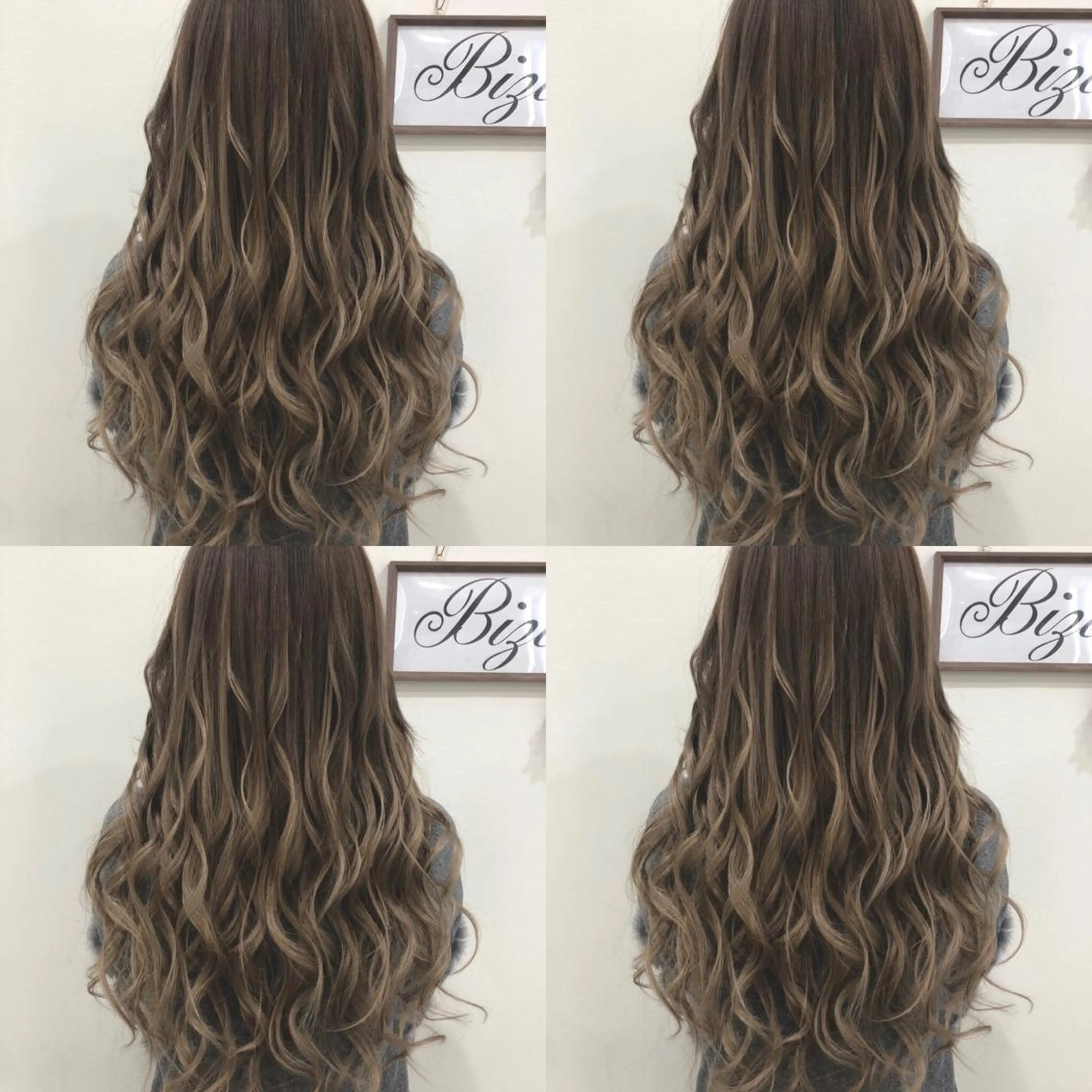 ロング カラー ベージュカラー グラデーションカラー 🌷MAYU 🌷のヘアスタイル