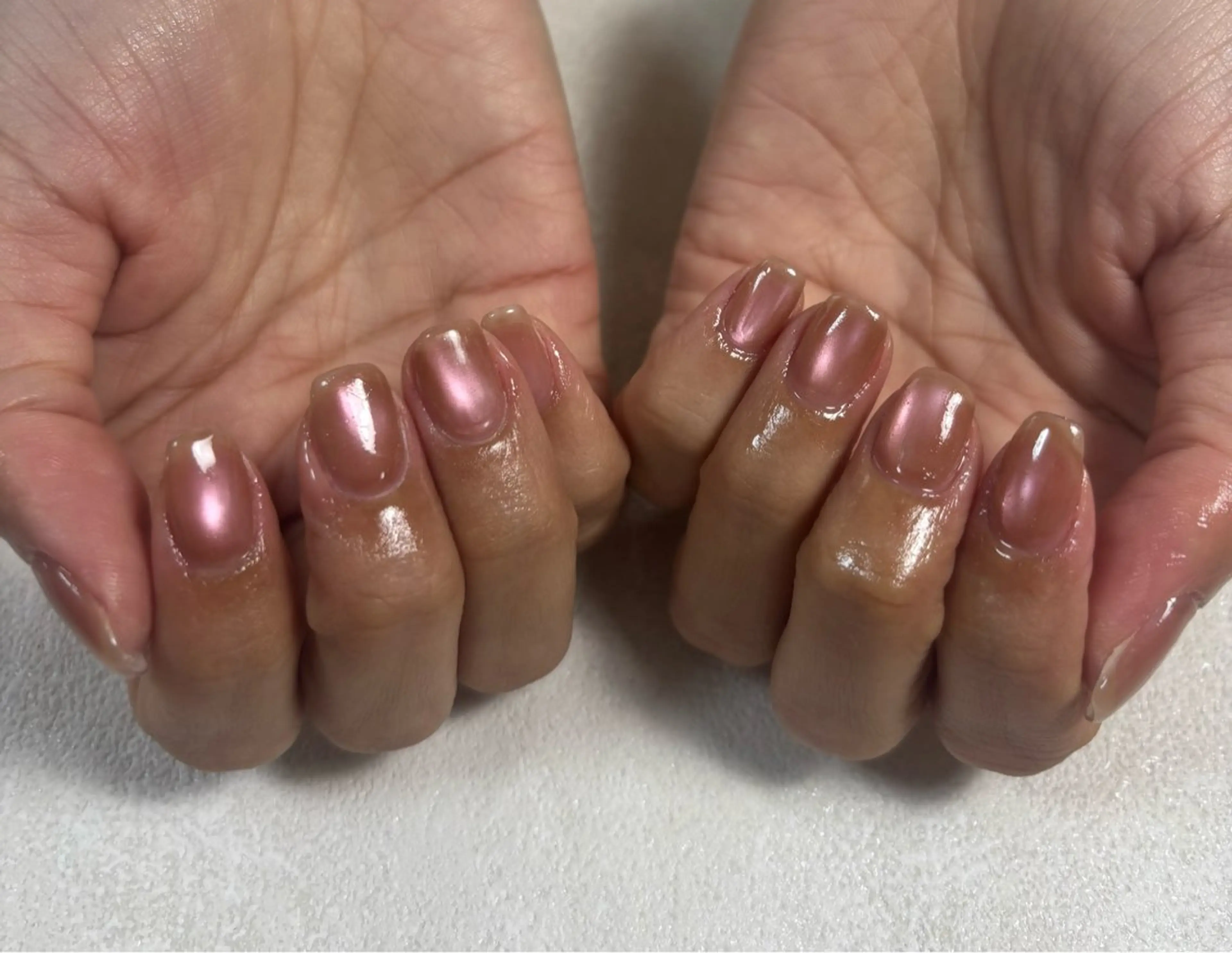 ネイル オーロラネイル 桜ネイル フラワーネイル フットネイル フレンチネイル ハンドネイル kiki nail たまプラーザのネイルデザイン