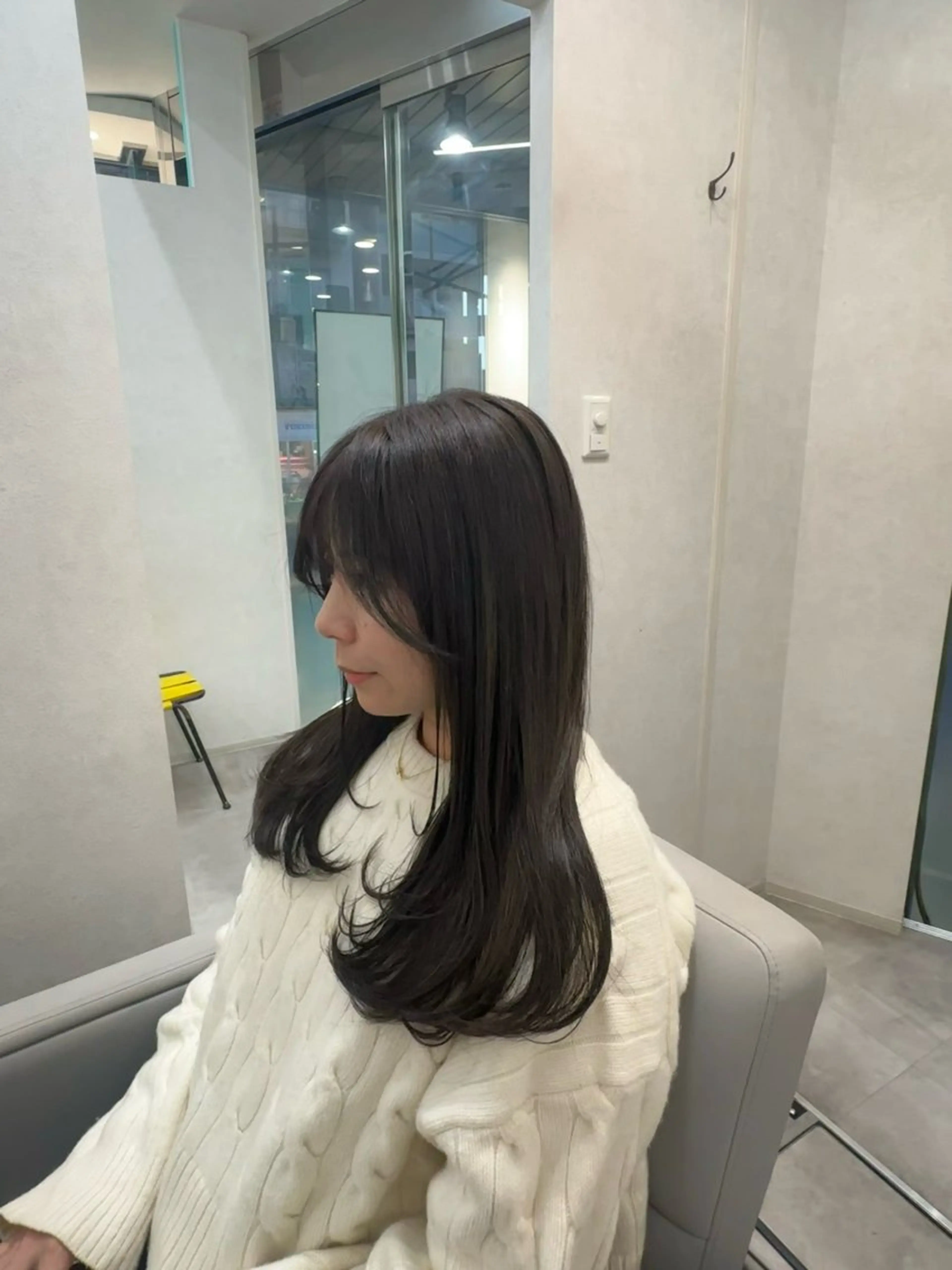 カラー アッシュ ナチュラル🎀透明感 カラー/香香のヘアスタイル