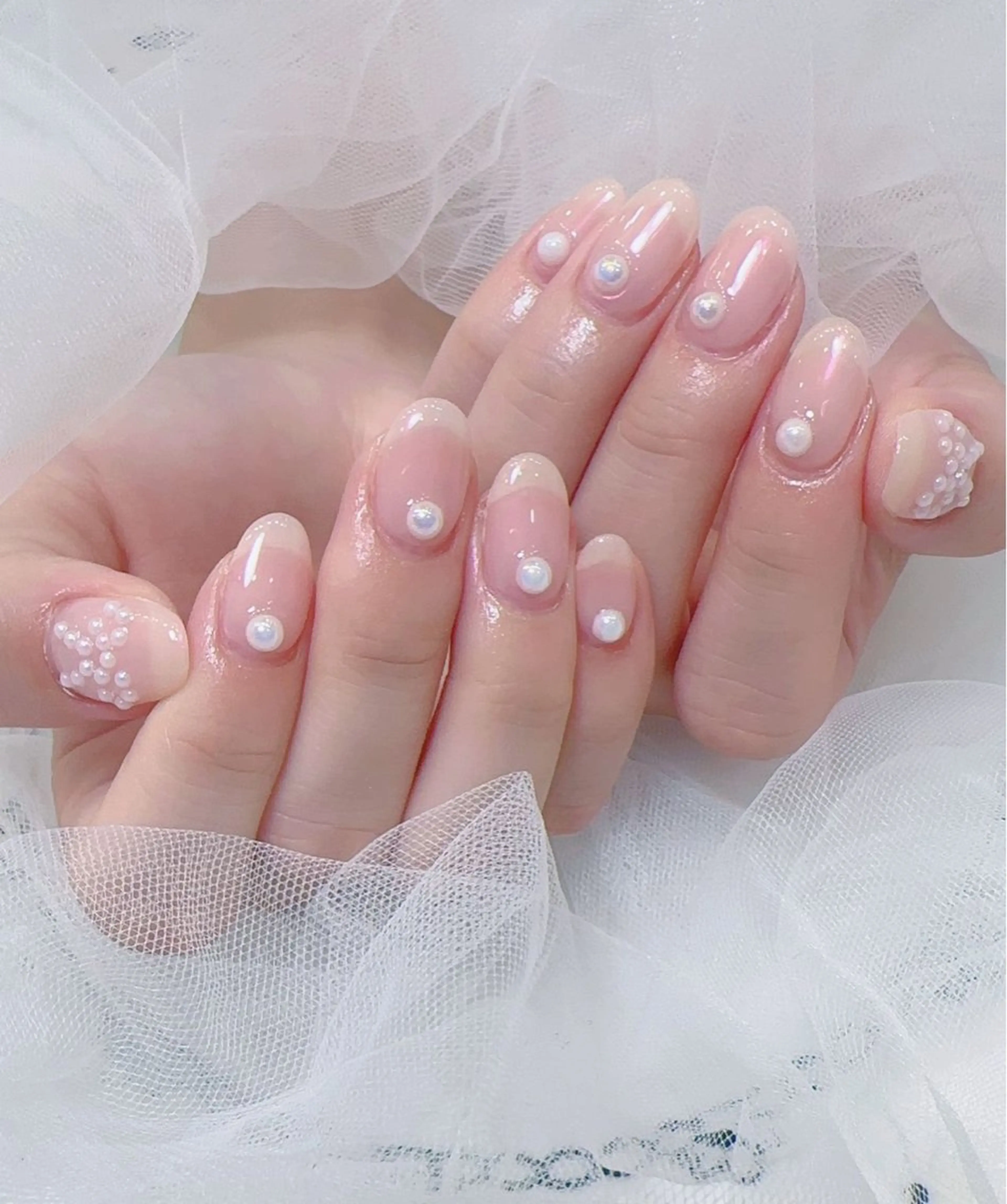 ネイル ハンドネイル ハンドケア 🌼リオナ ♥️のネイルデザイン