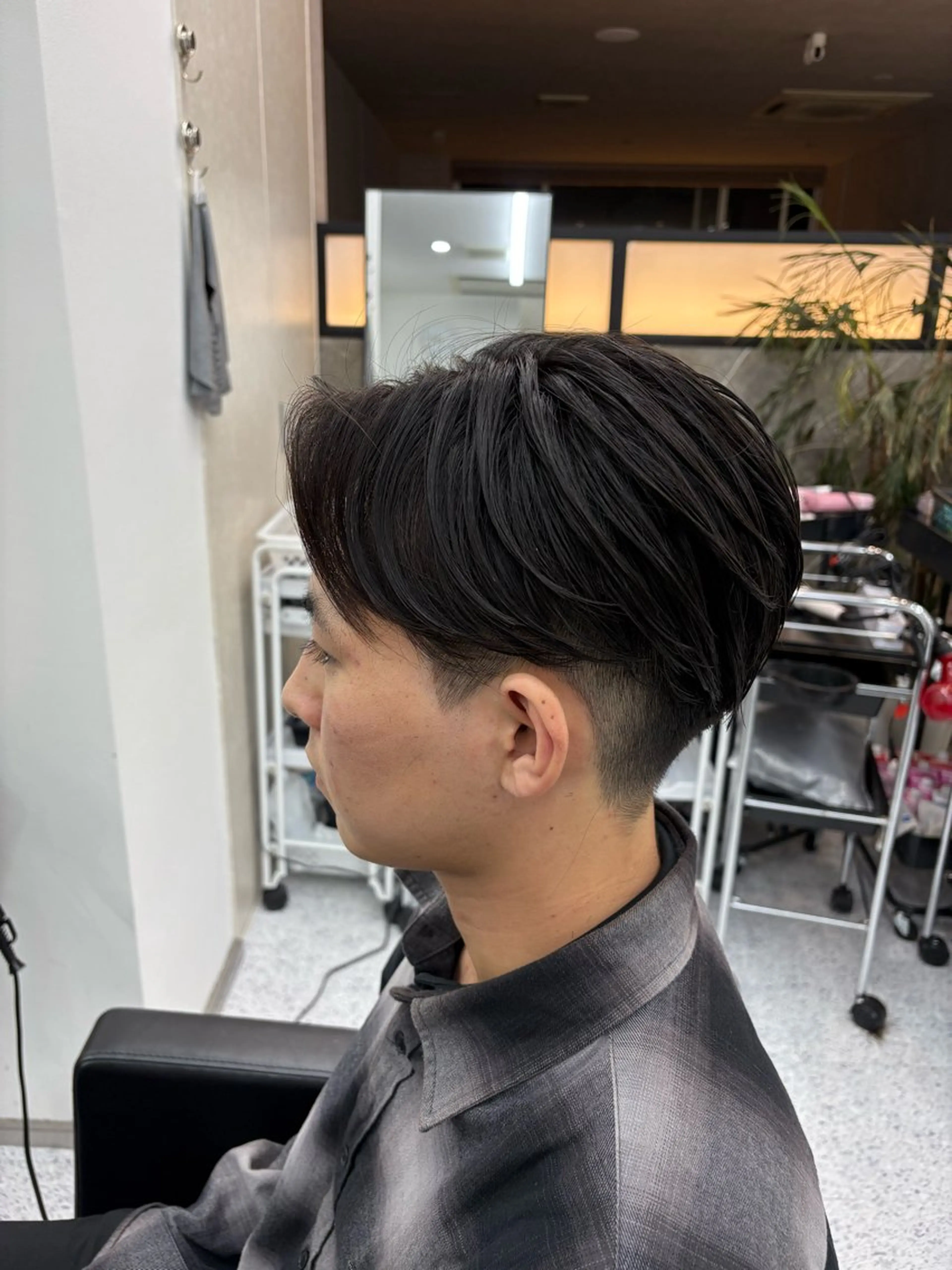 パーマ メンズ カット パーマ 笹江 瑞穂のヘアスタイル