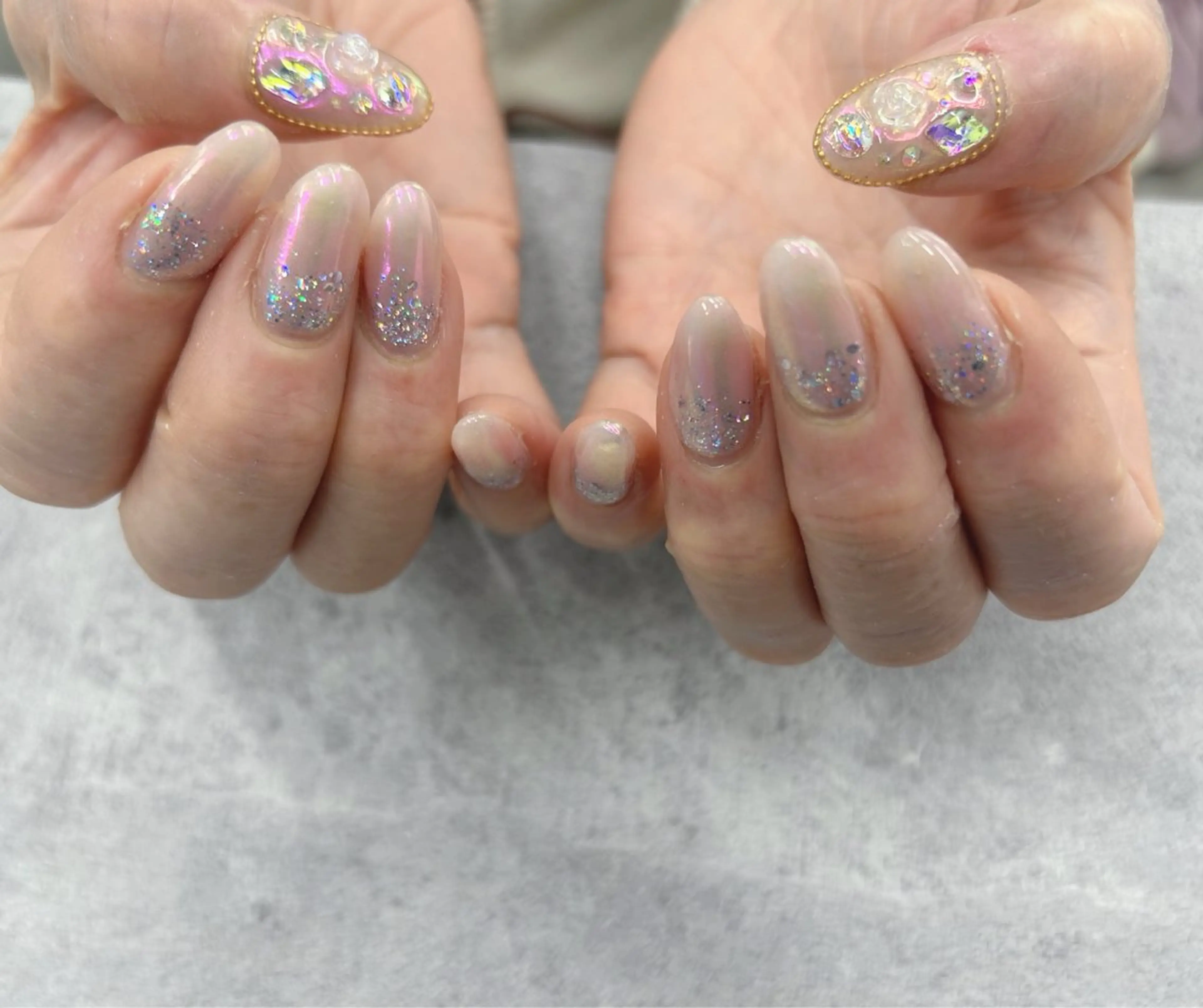 ネイル 春ネイル ハンドネイル Nail Salon agré所属・agré ネイルサロン　アグレのネイルデザイン