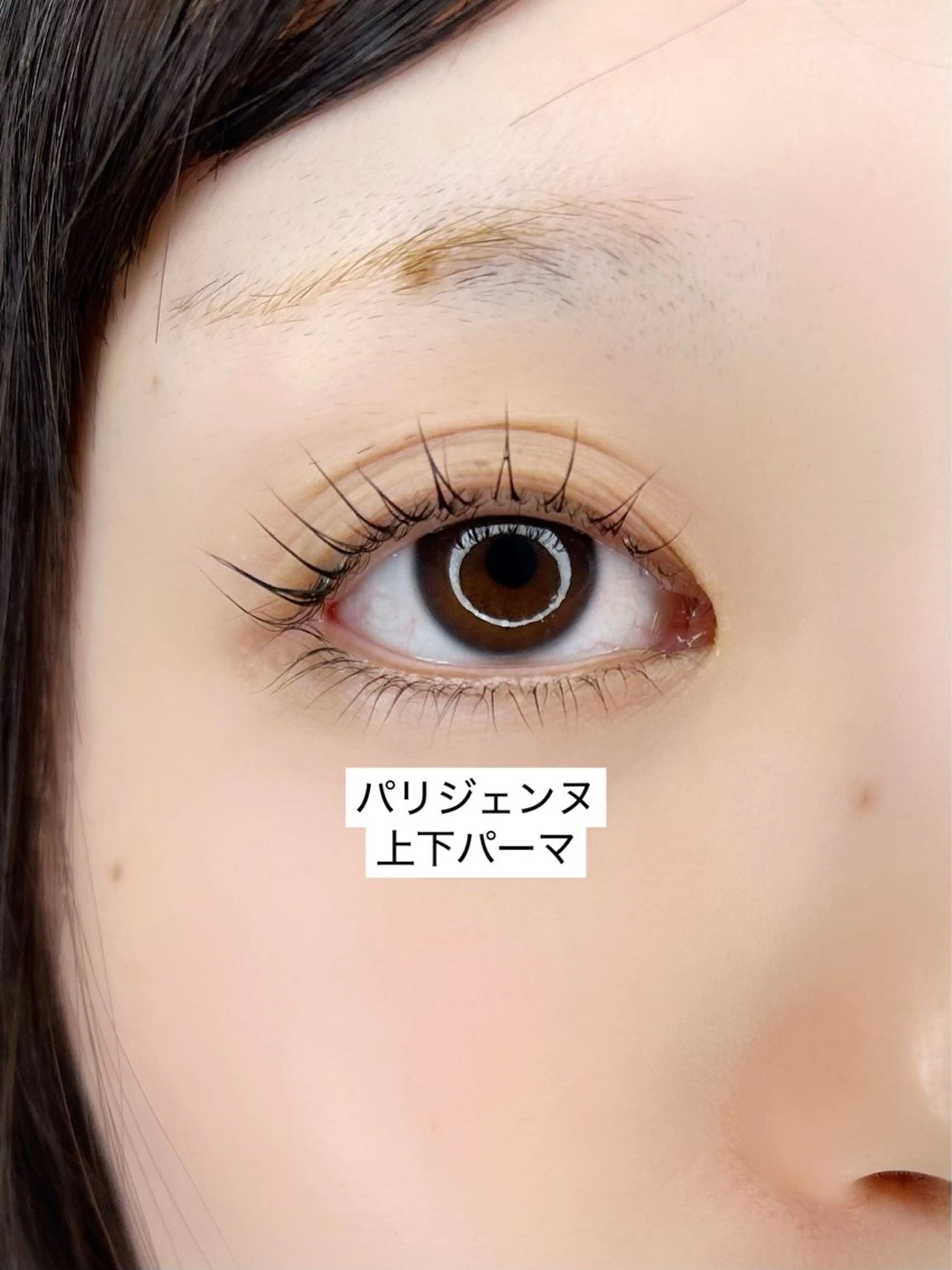 マツエク・マツパ パリジェンヌラッシュリフト マツパ Milana 内山の眉毛・アイブロウイメージ