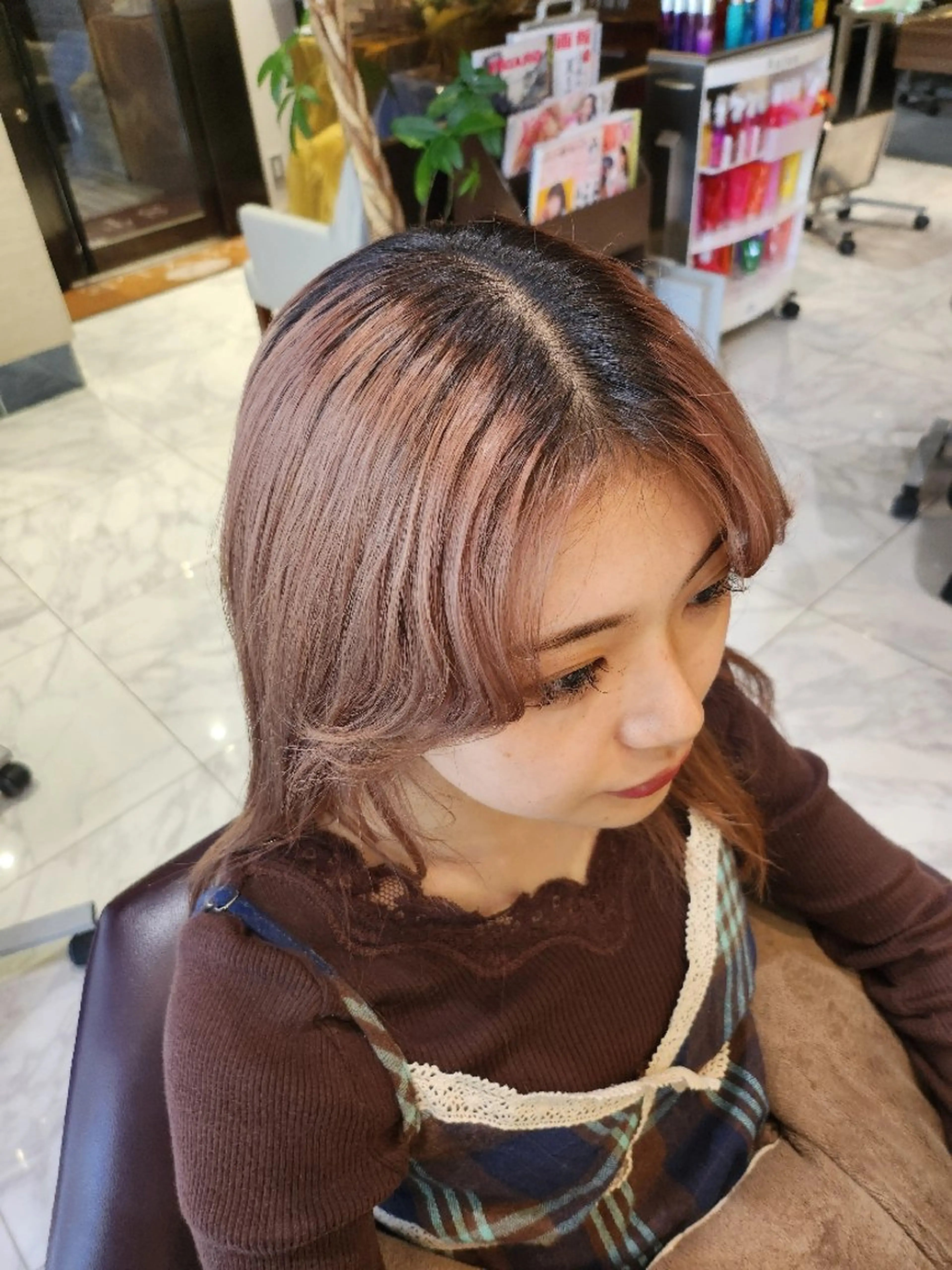 似合わせ顔周りカット＋トリートメントの写真